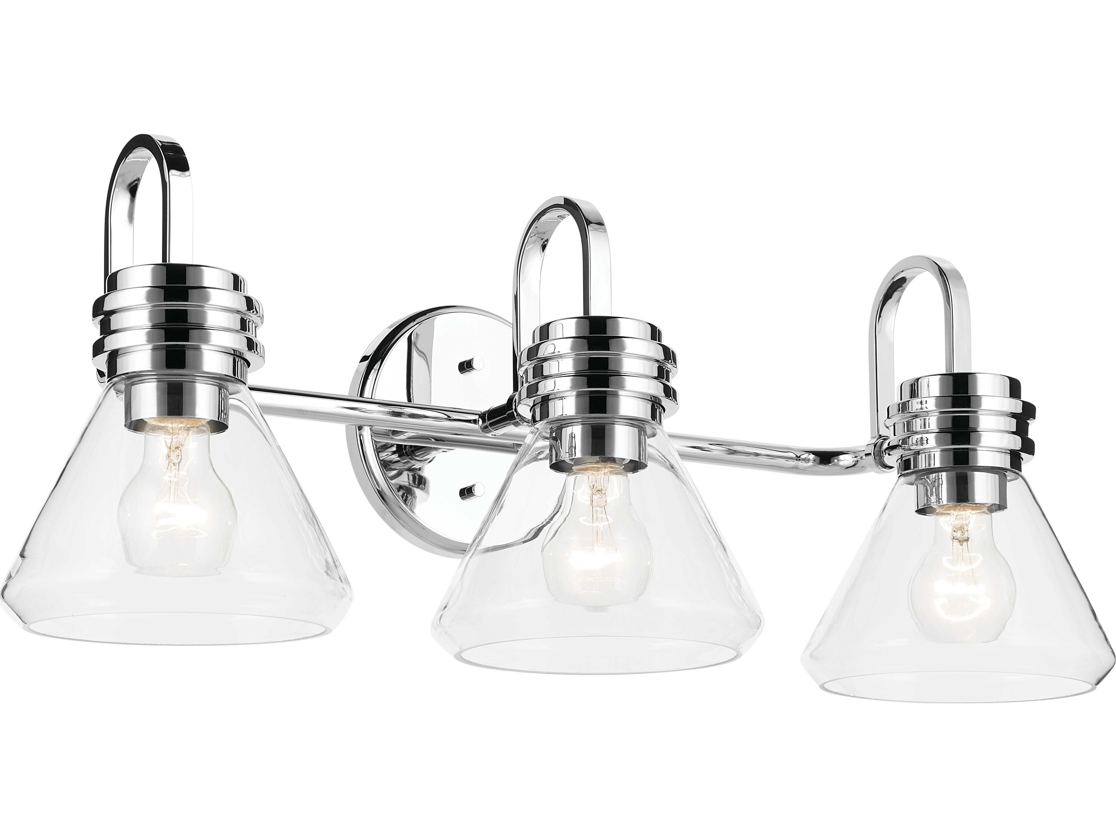 Kichler Farum 3-Light Chrome Vanity Light