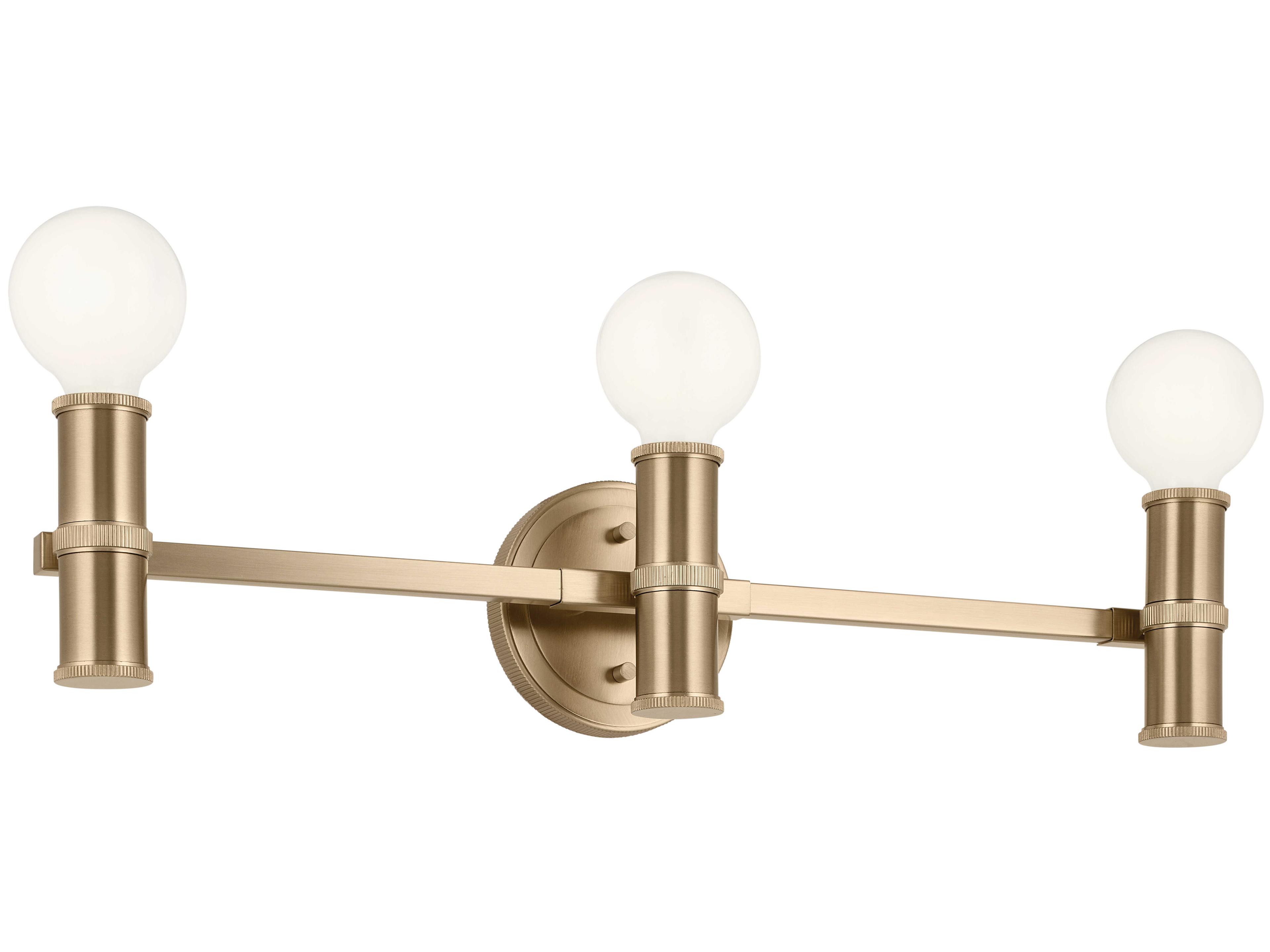 Kichler Torche 3-Light Champagne Bronze Vanity Light