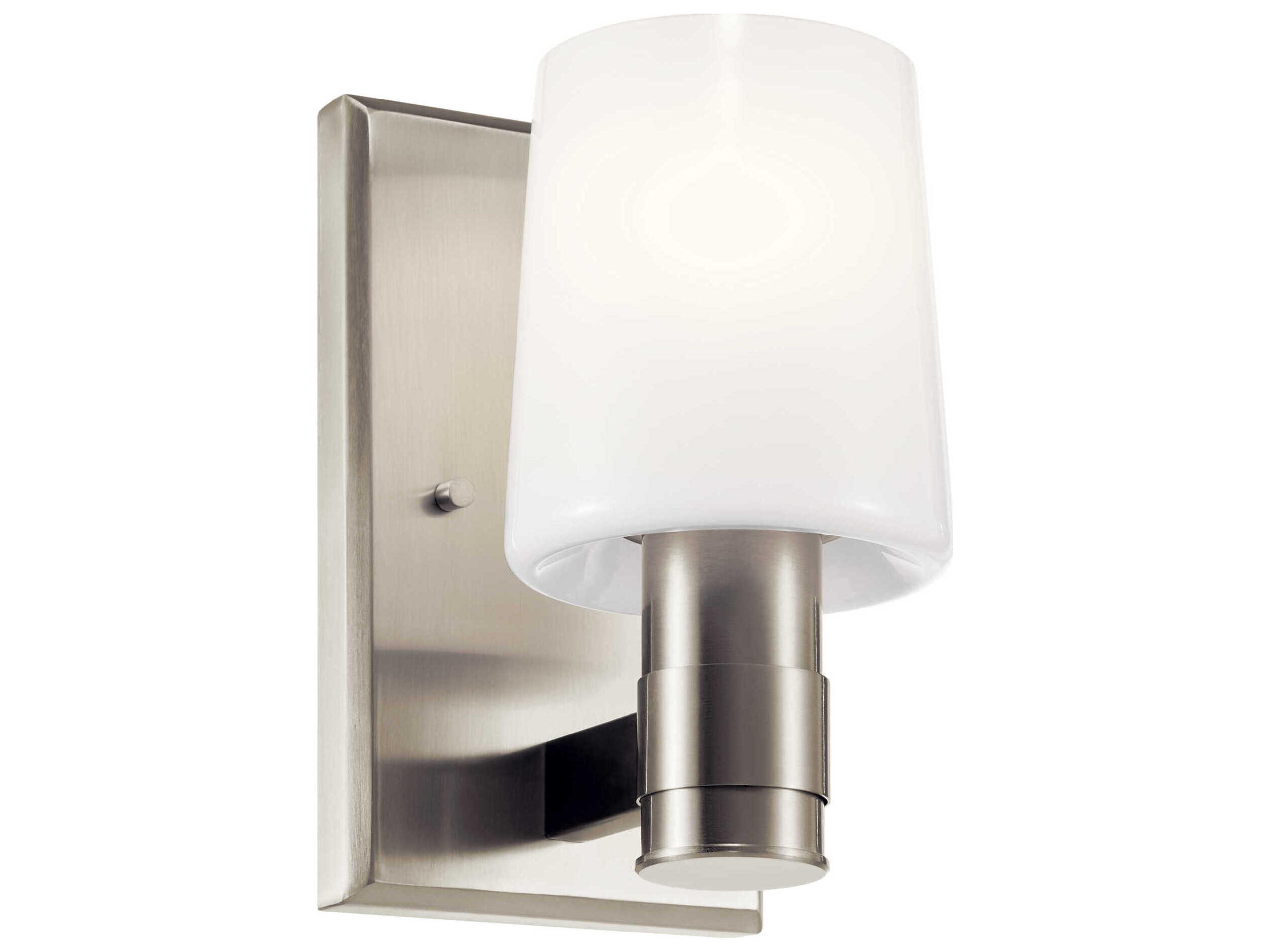 Kichler Adani 1-Light Brushed Nickel Wall Sconce