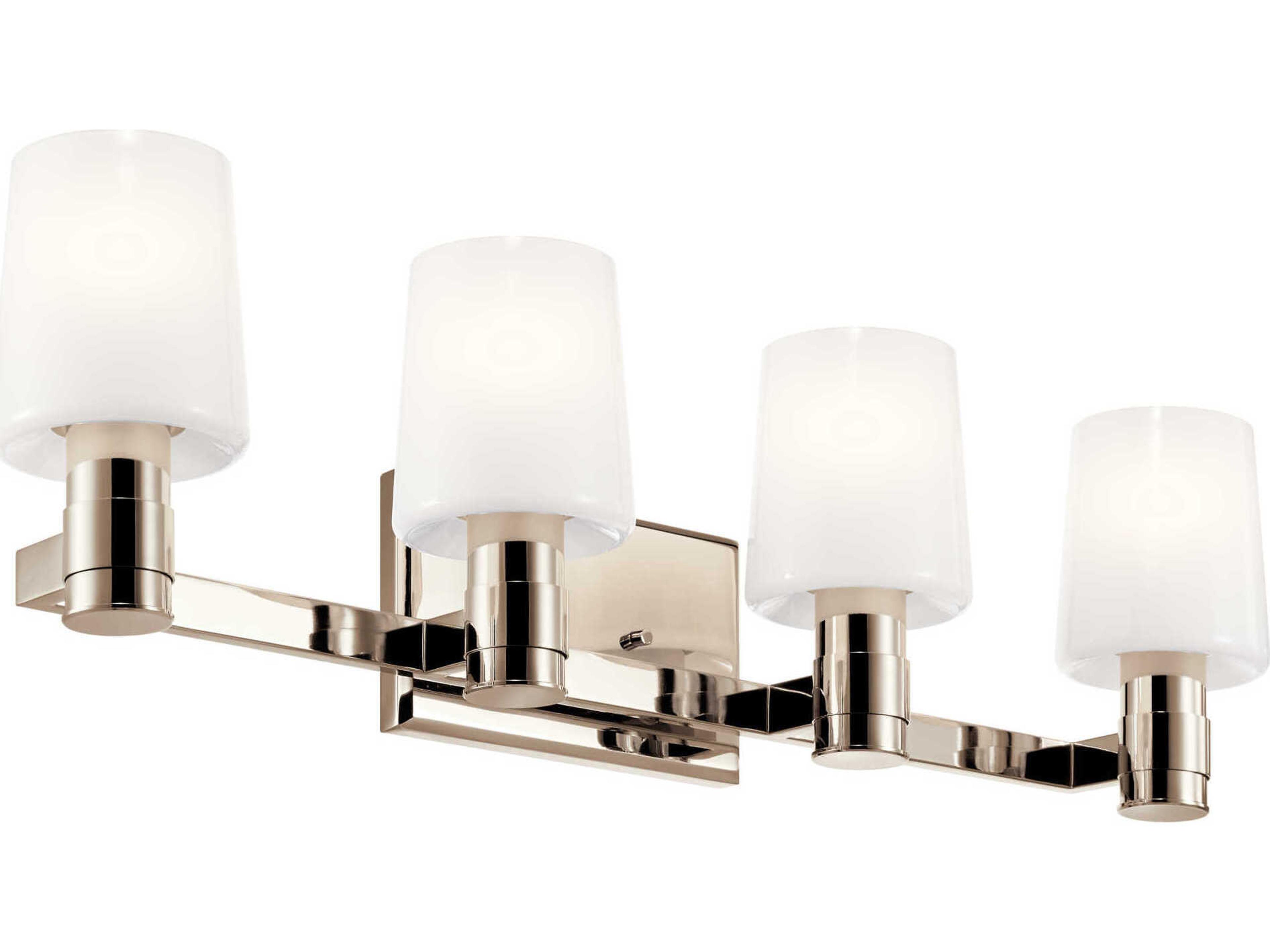 Kichler Adani 4-Light Polished Nickel Vanity Light