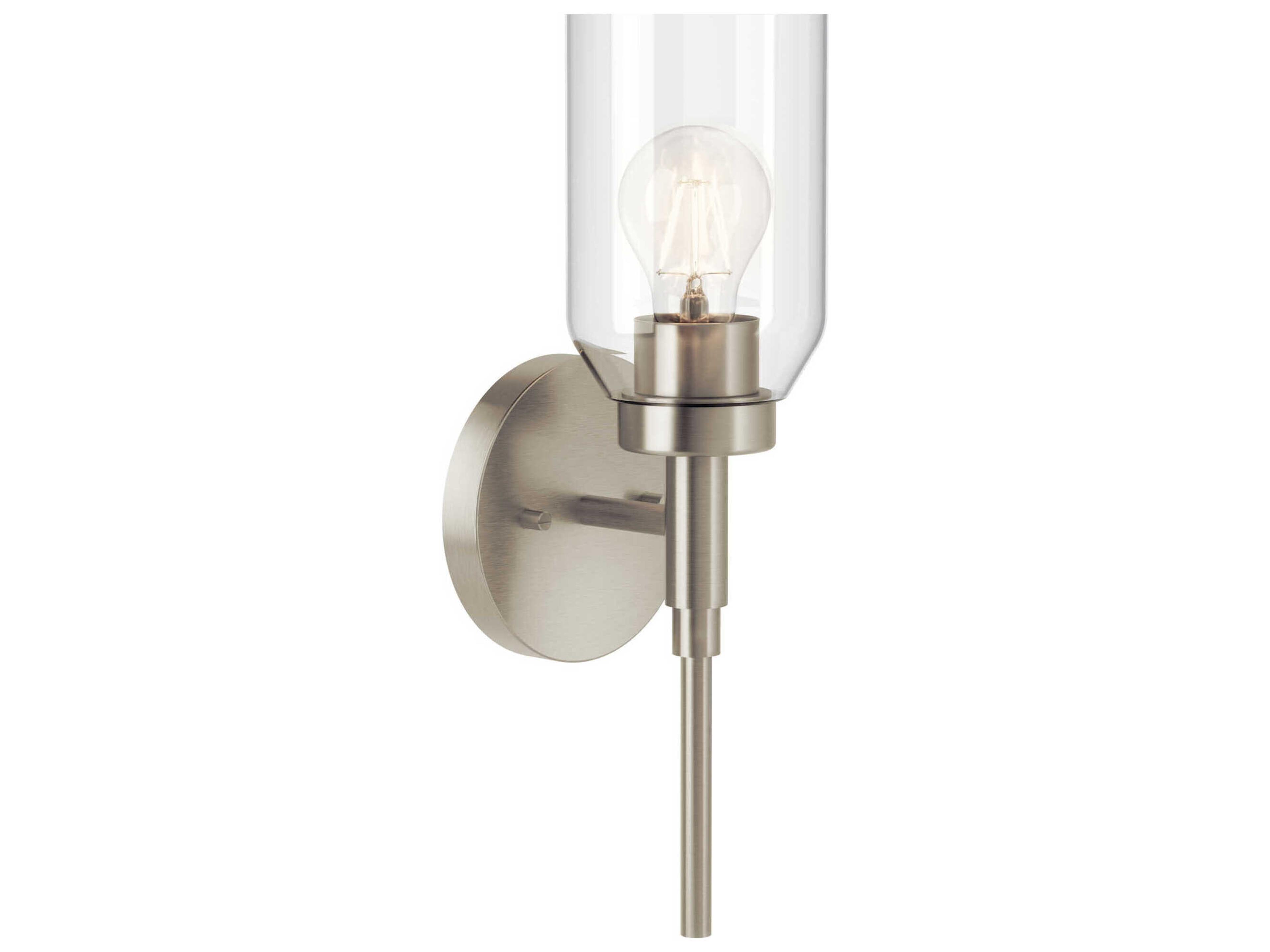 Kichler Madden 1-Light Brushed Nickel Wall Sconce