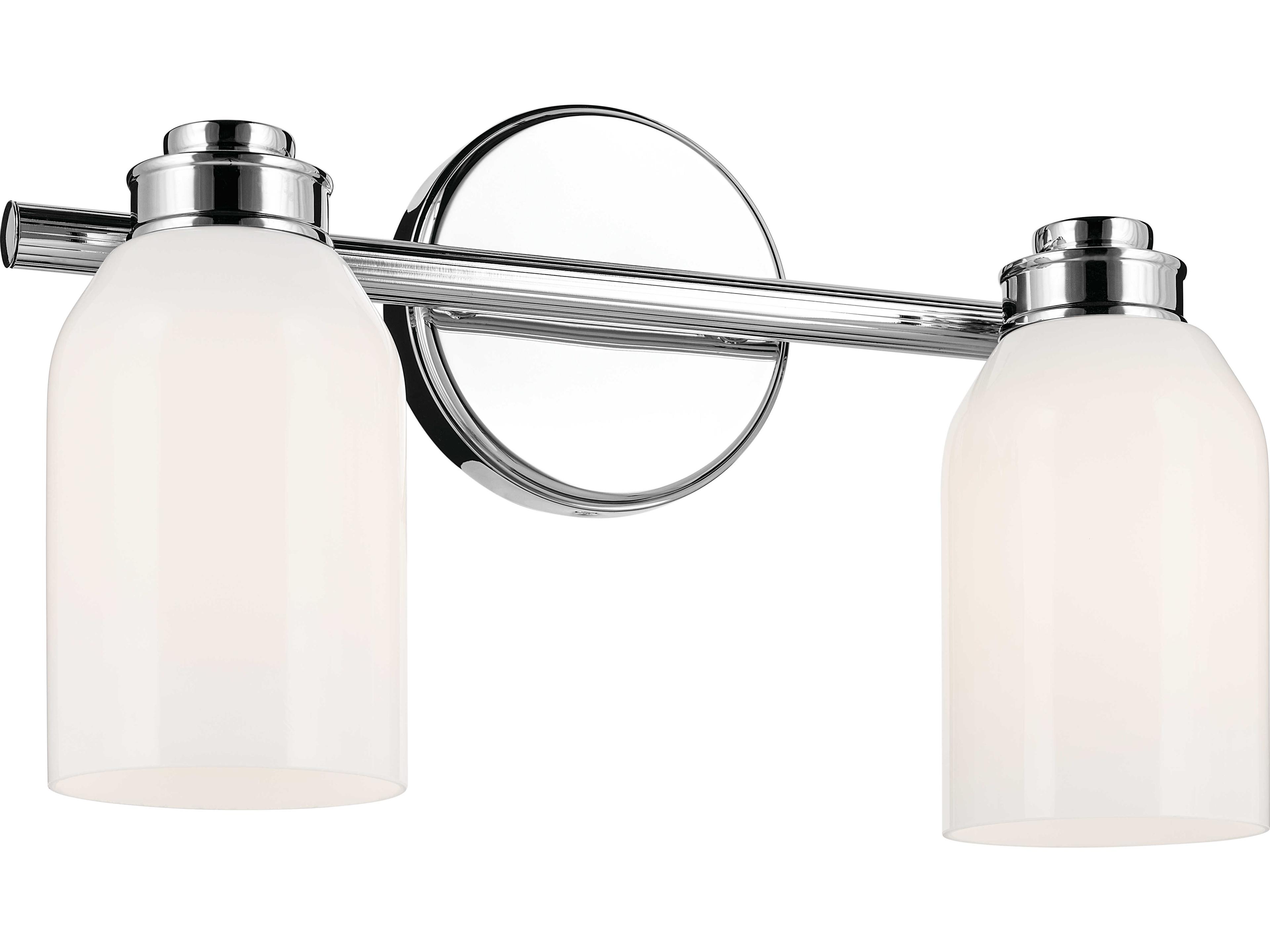 Kichler Shae 2-Light Chrome Vanity Light