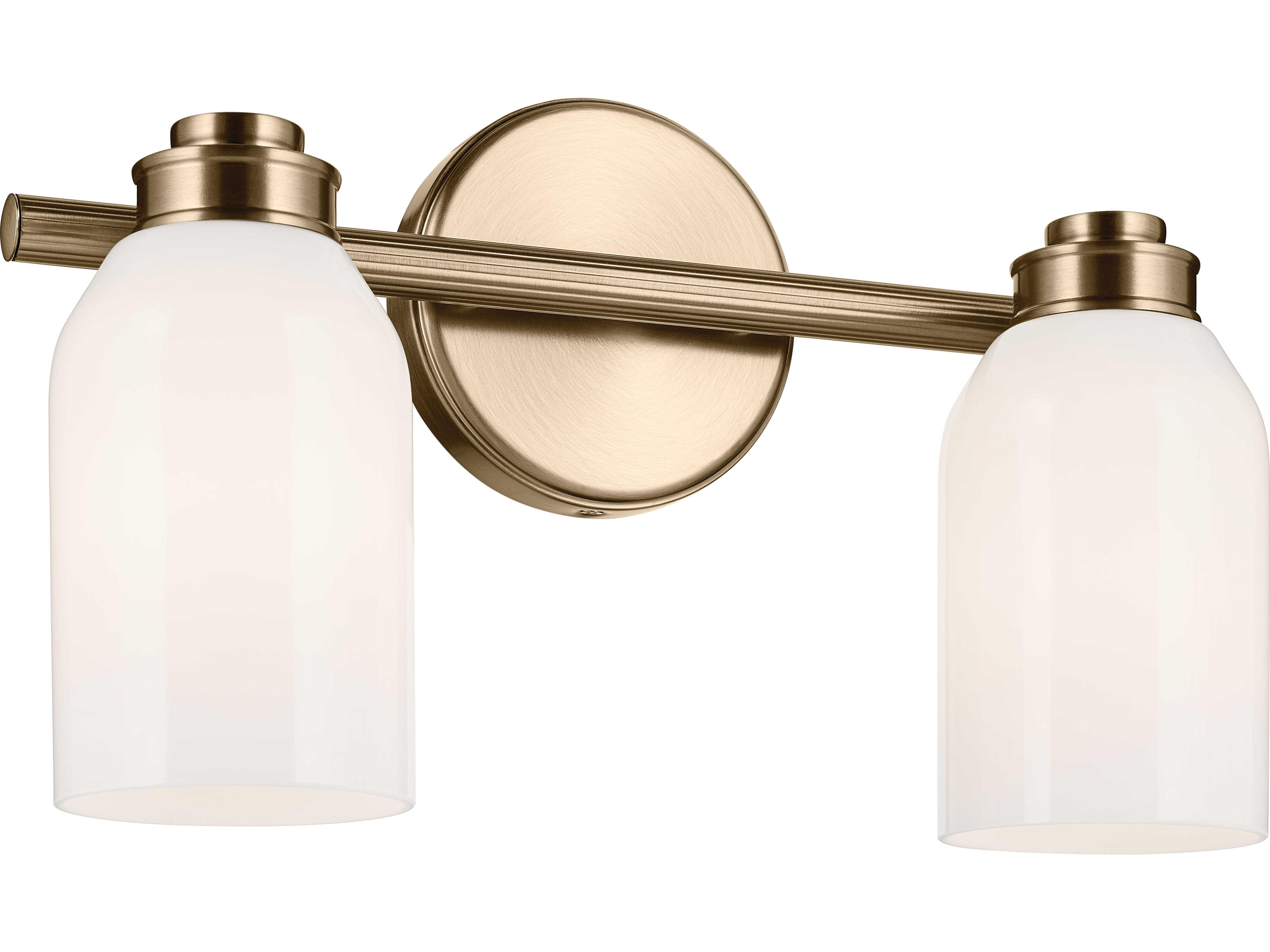 Kichler Shae 2-Light Champagne Bronze Vanity Light