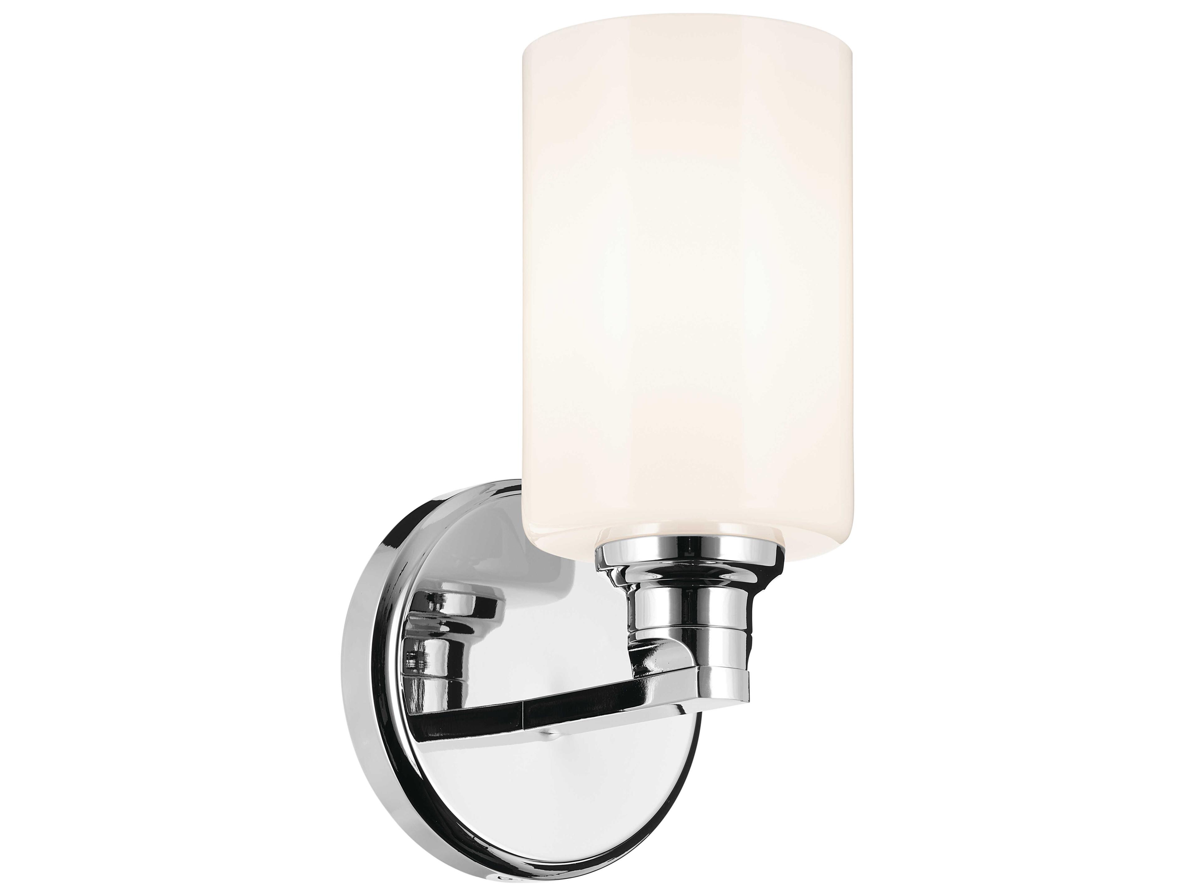 Kichler Gioe 1-Light Chrome Wall Sconce