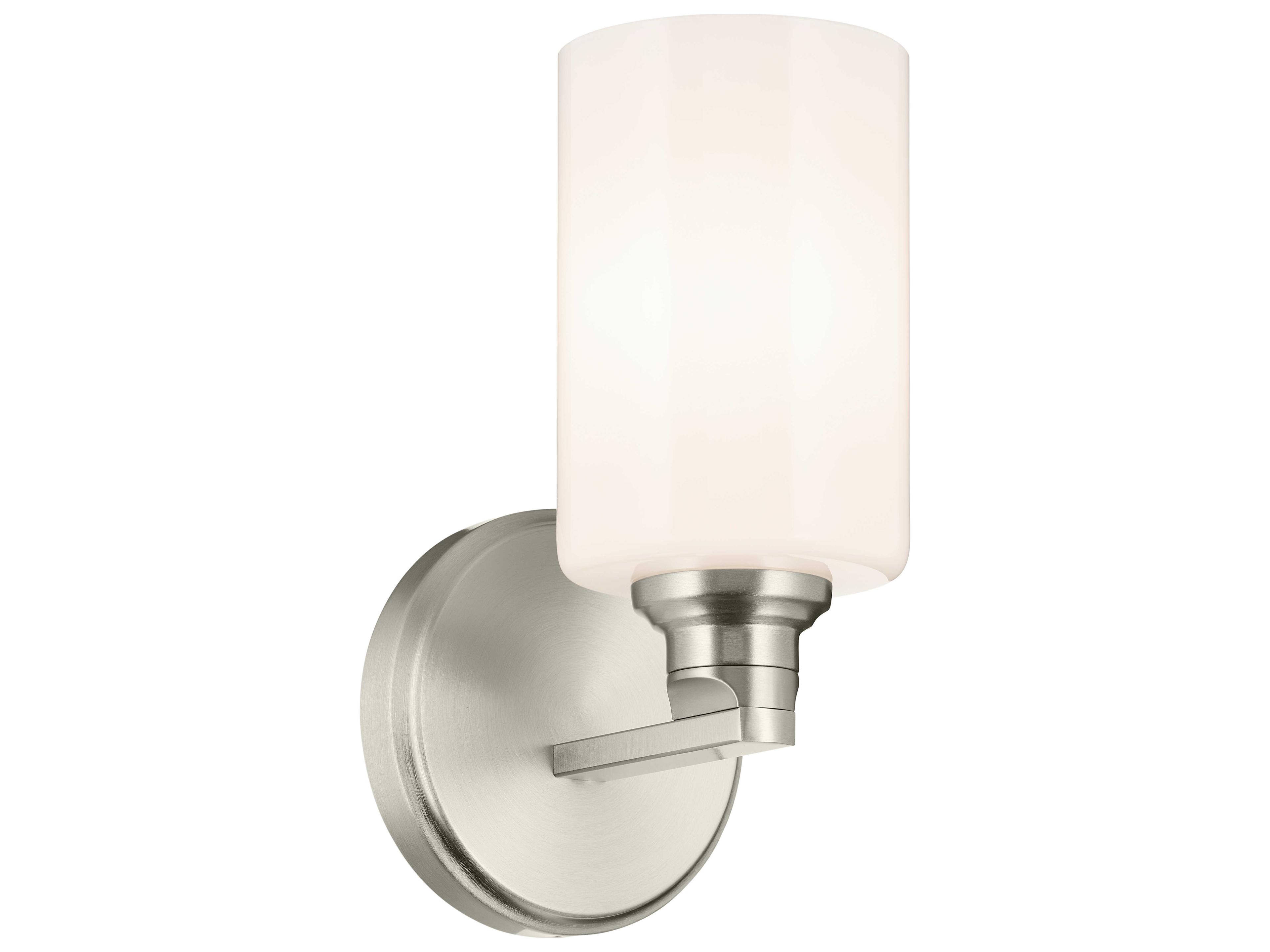 Kichler Gioe 1-Light Brushed Nickel Wall Sconce