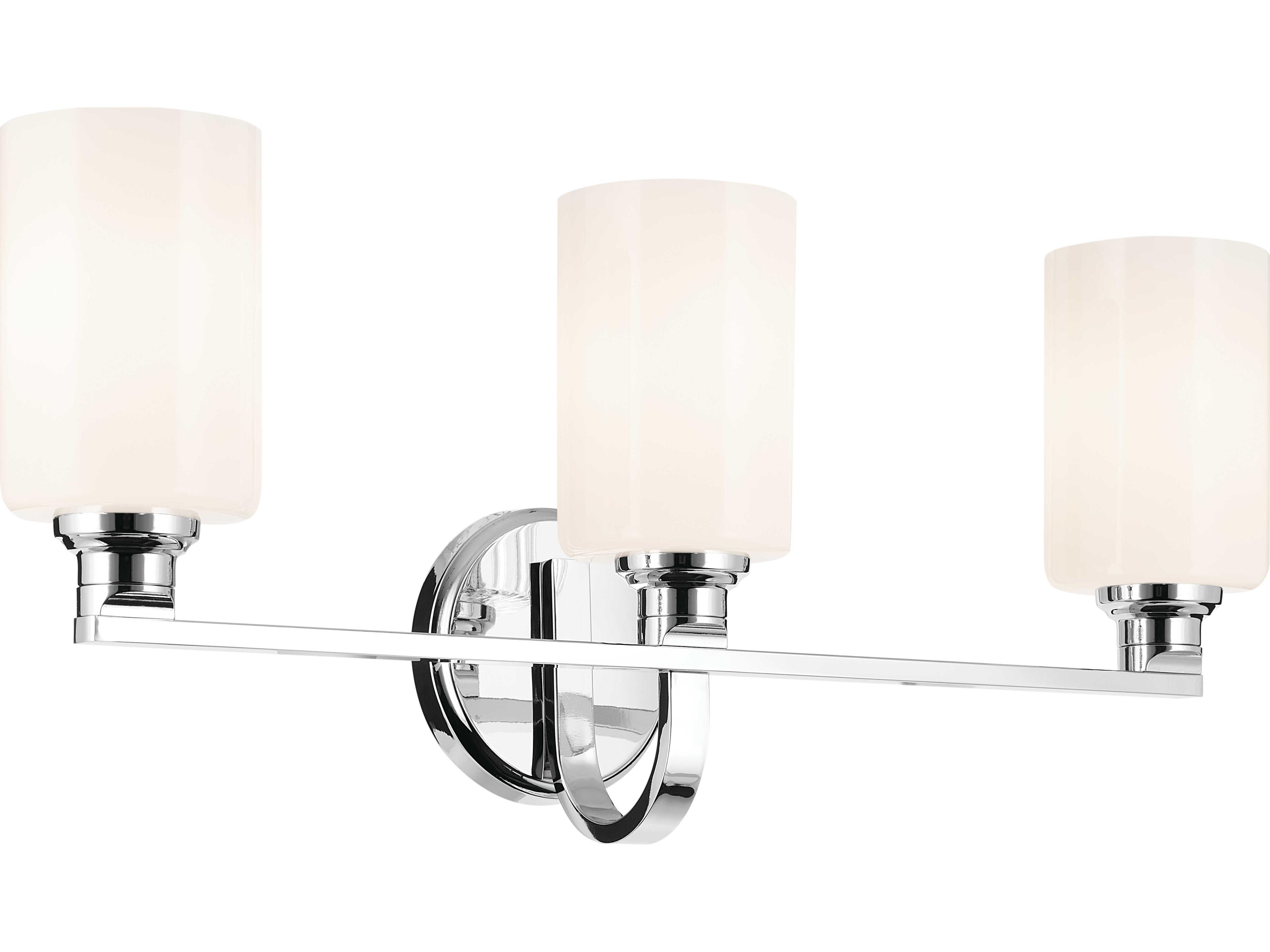 Kichler Gioe 3-Light Chrome Vanity Light