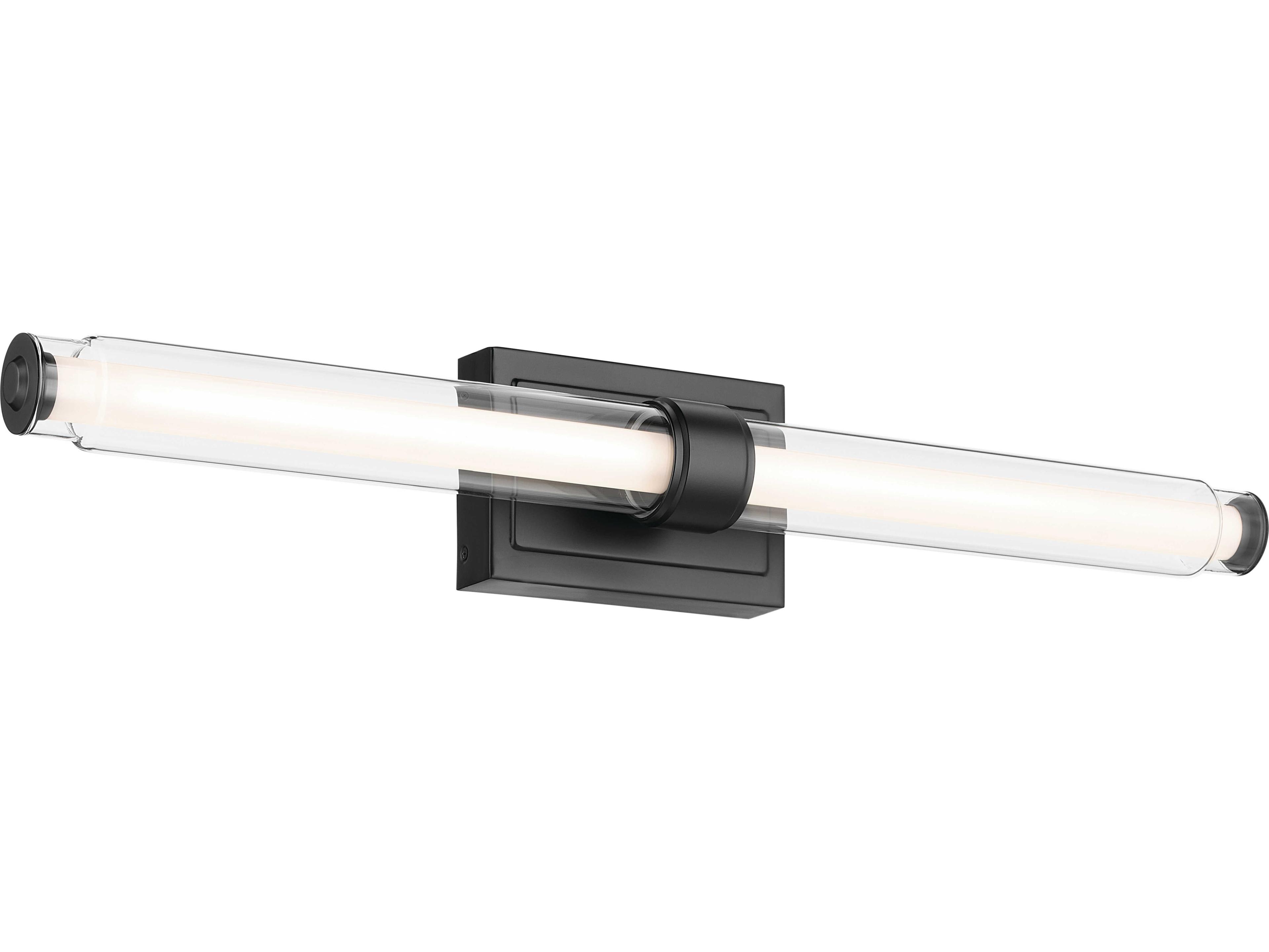 Kichler Laurene 1-Light Black Vanity Light