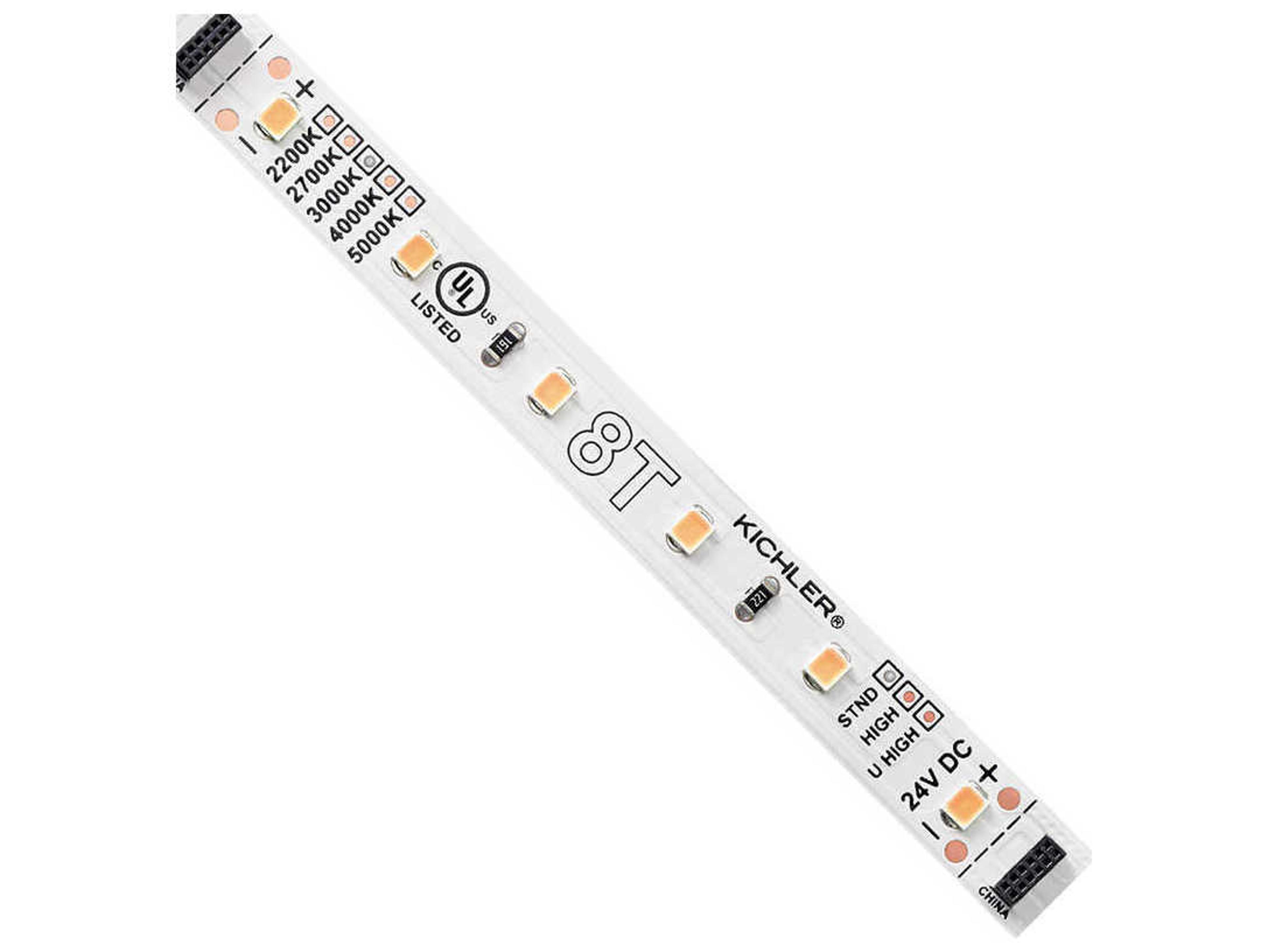 Kichler White 120" Standard Output 3000K LED Light Tape