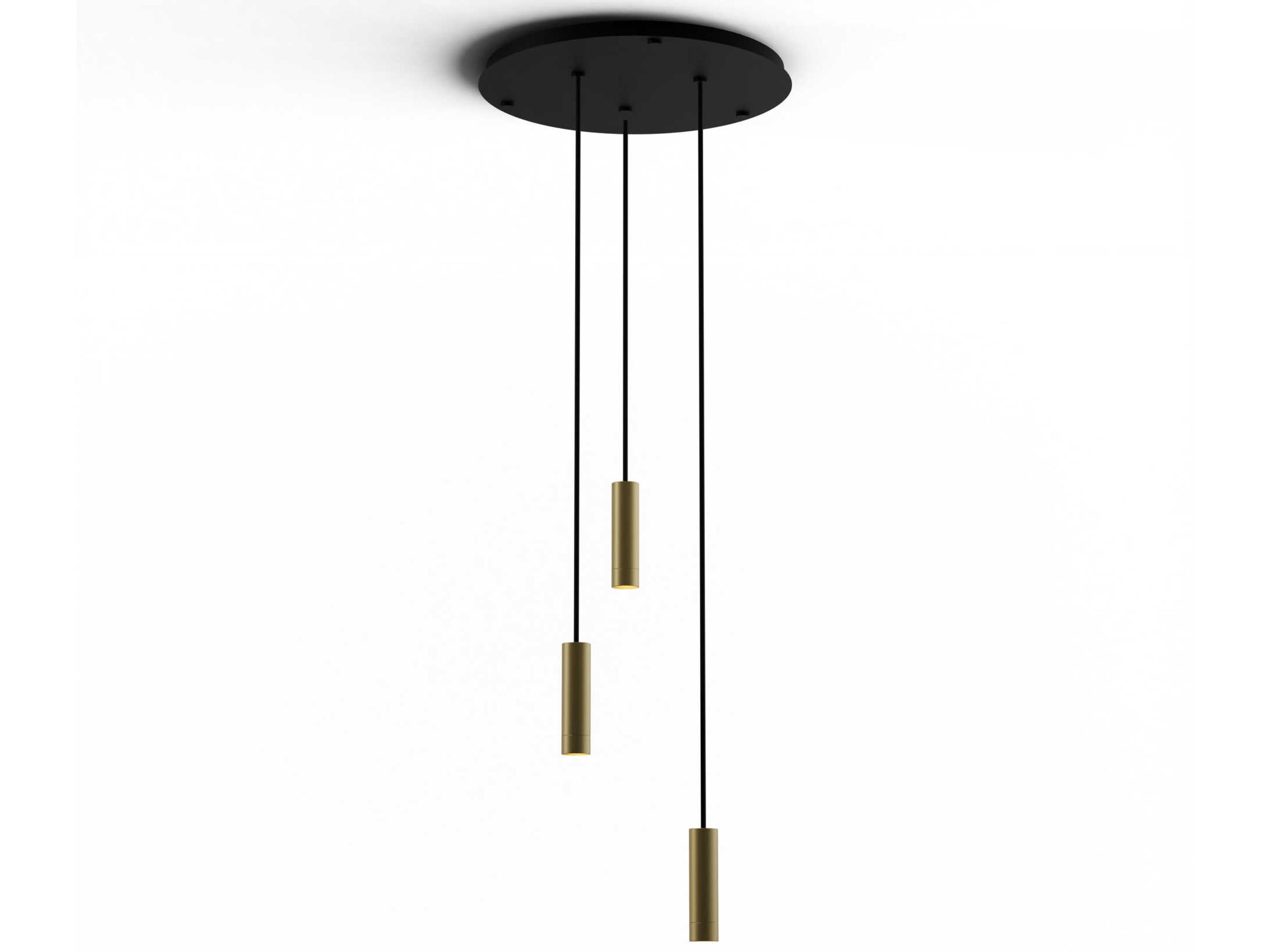 Koncept Combi Brass Pendant
