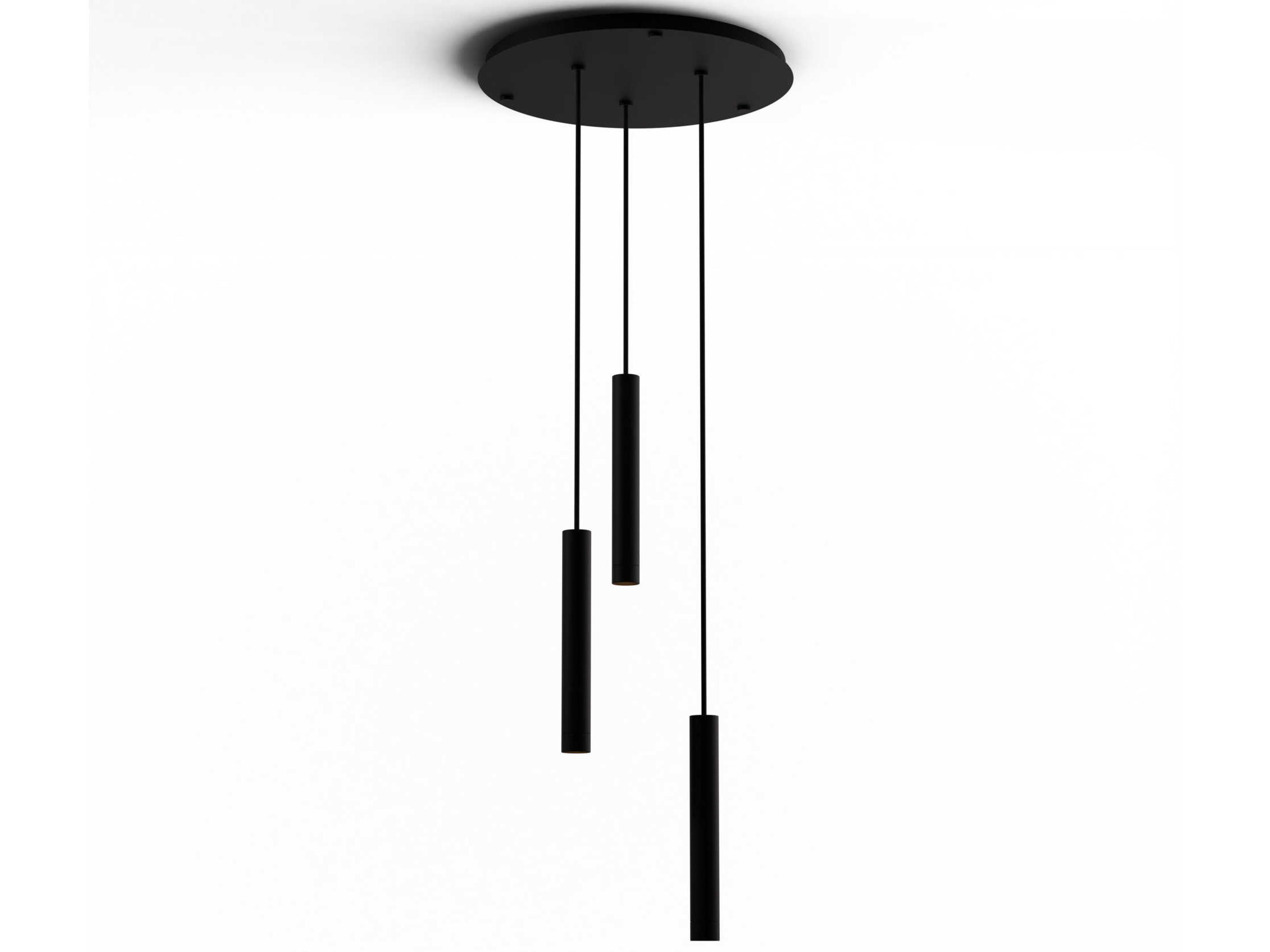 Koncept Combi Matte Black Pendant