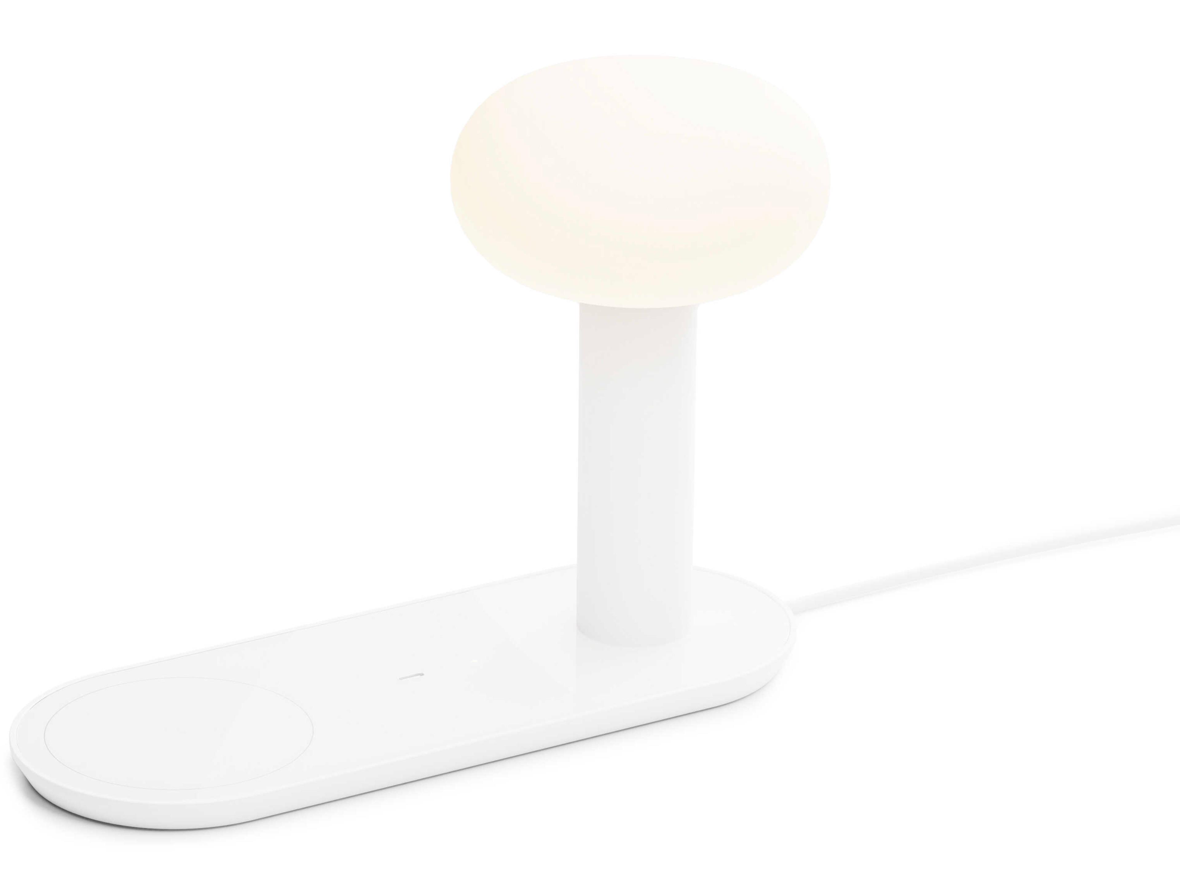Combi Matte White Table Lamp