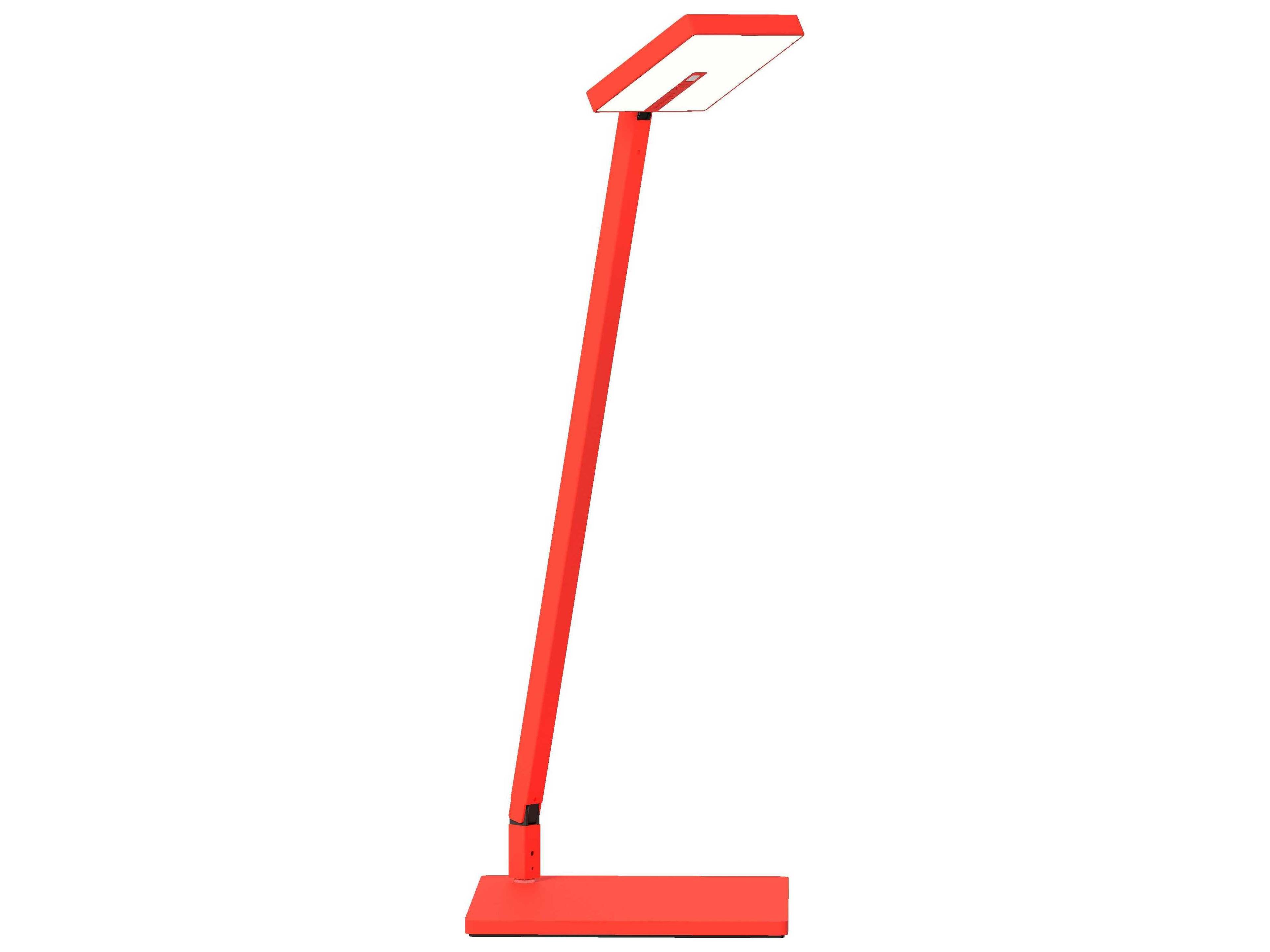 Koncept Focaccia Matte Fire Red Desk Lamp