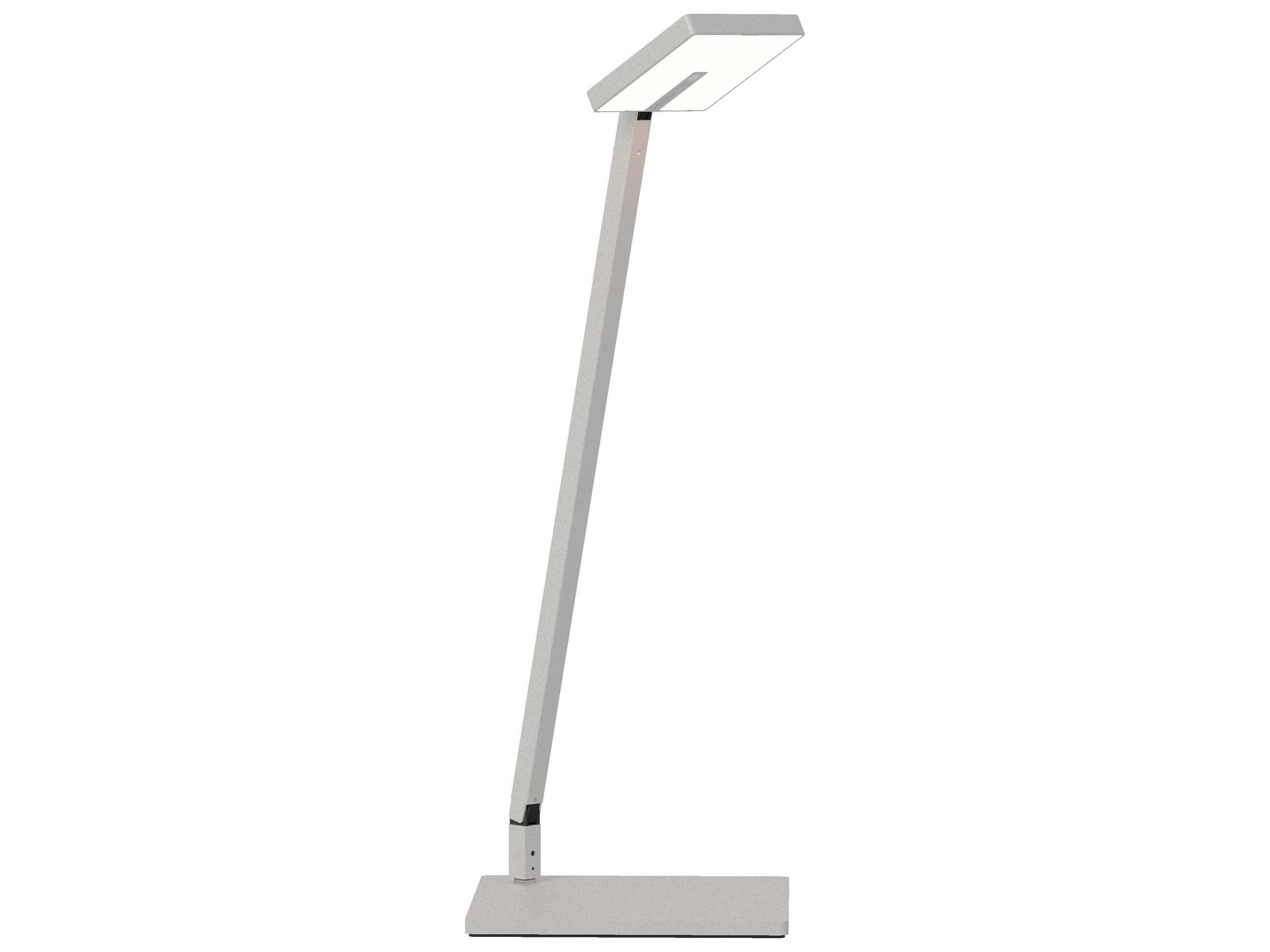 Koncept Focaccia Silver Desk Lamp