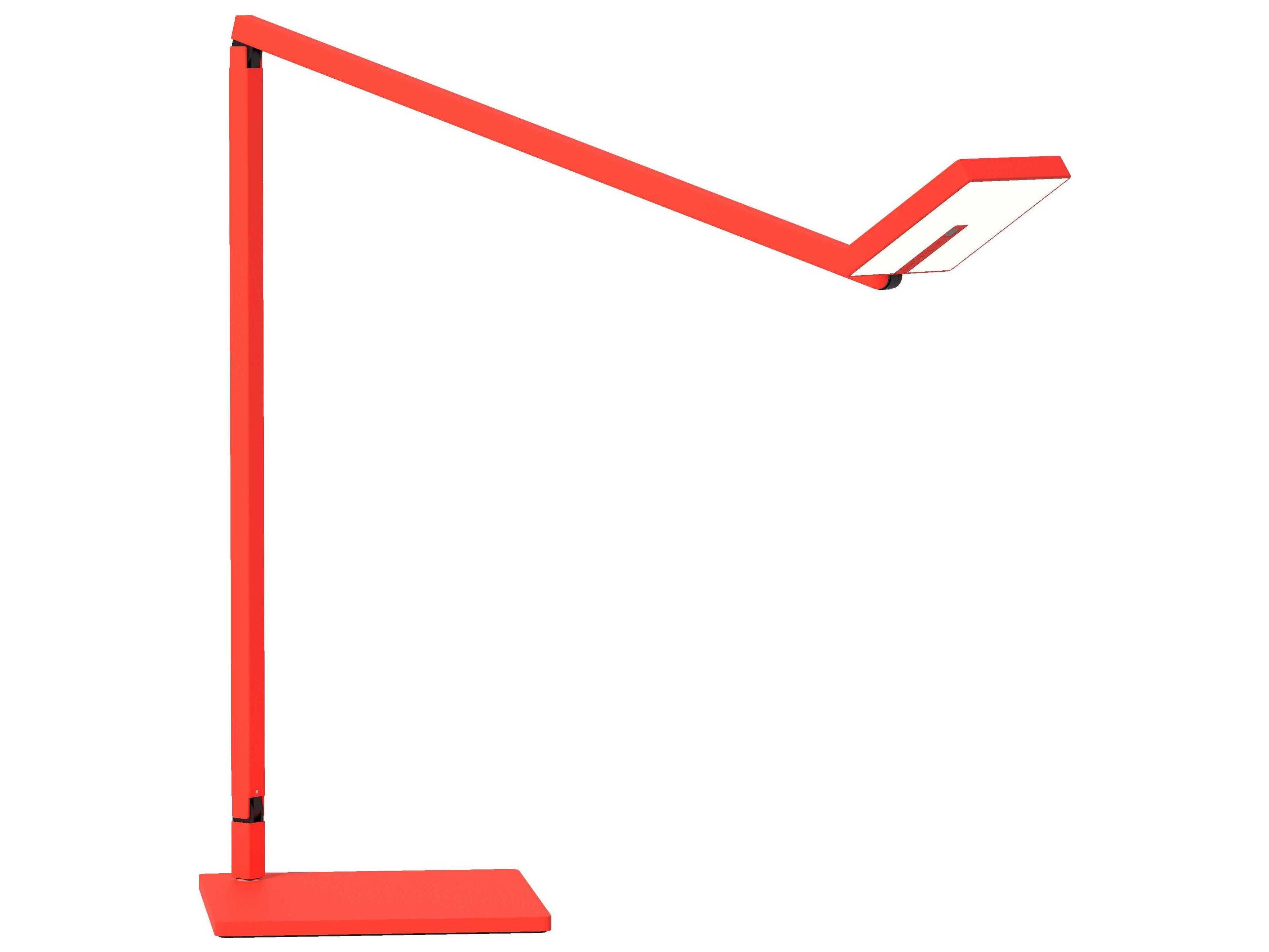 Koncept Focaccia Matte Fire Red Desk Lamp