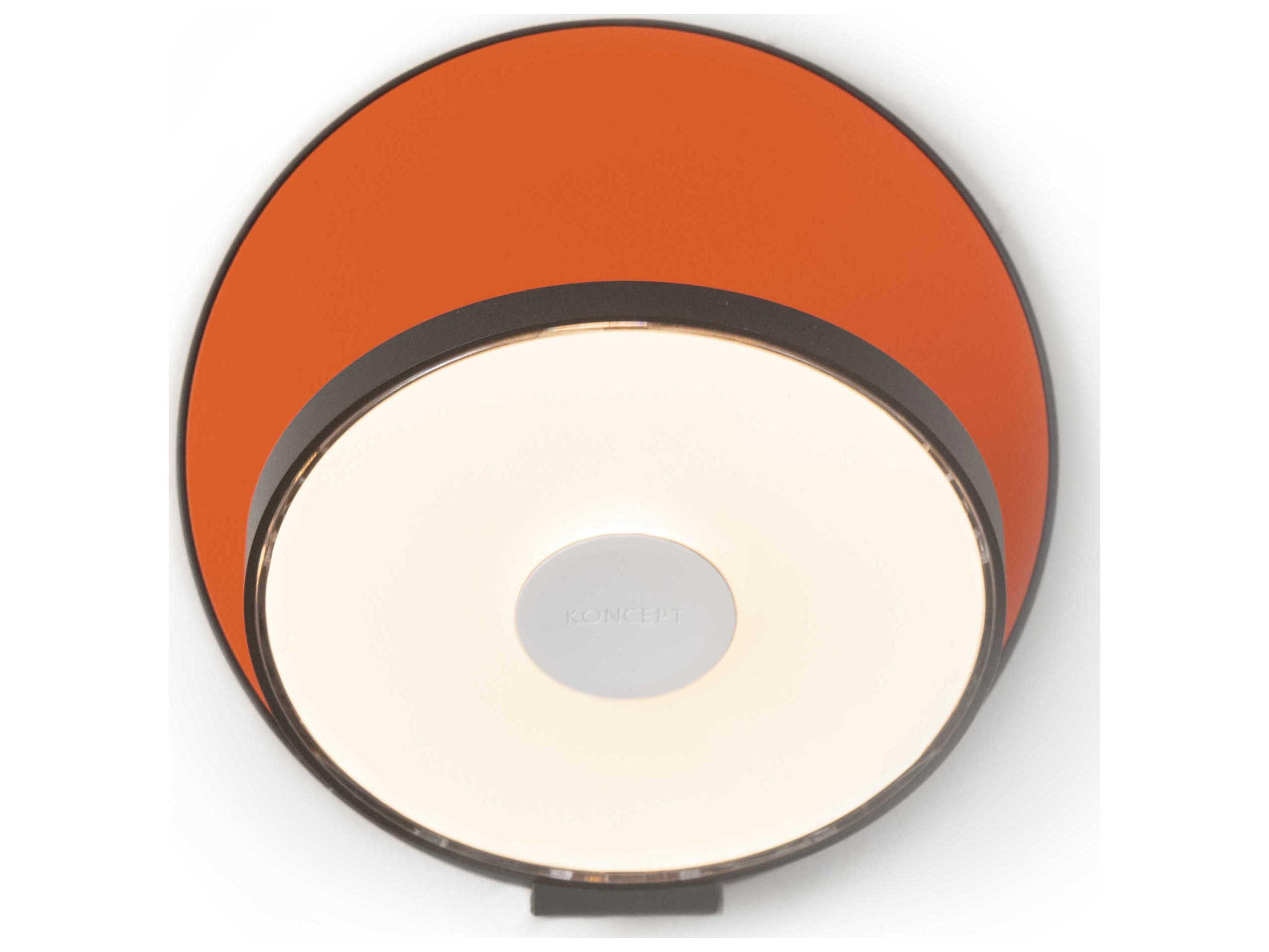 Koncept Gravy Orange LED Wall Sconce