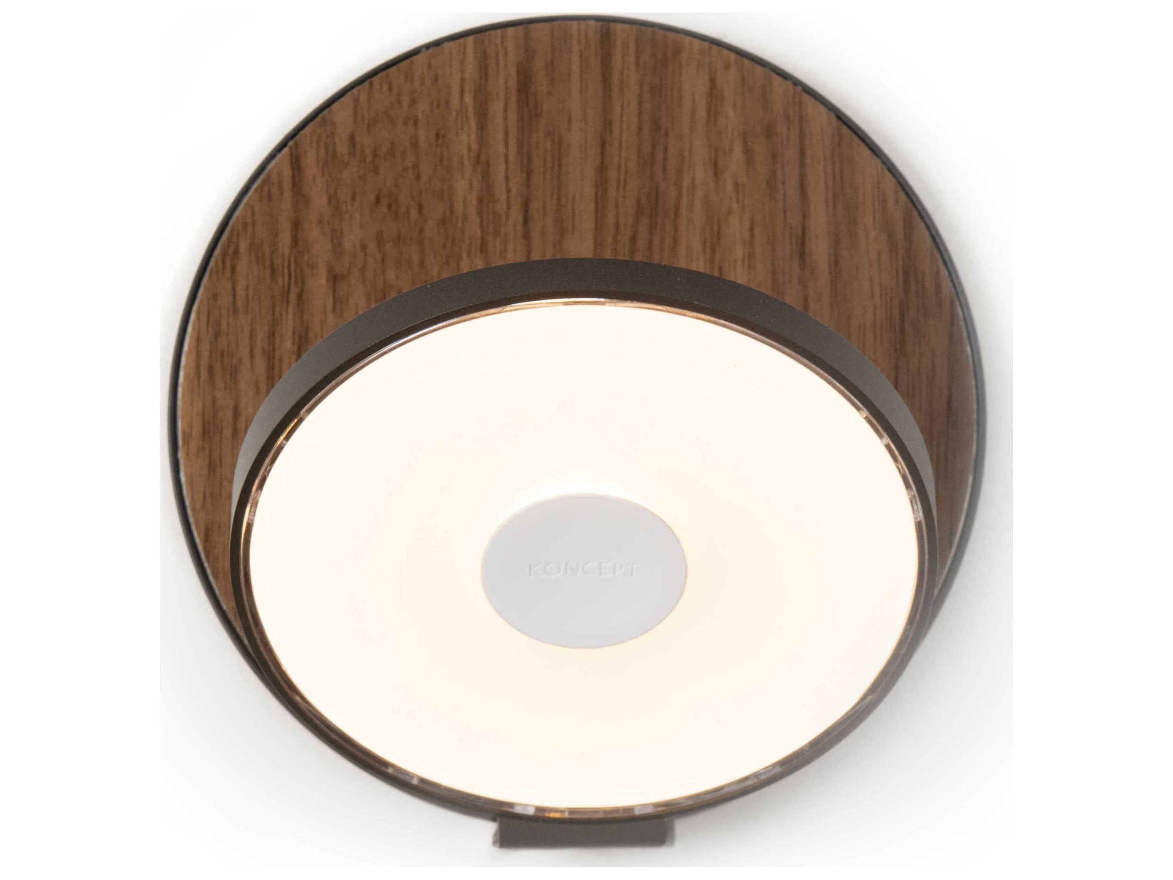 Koncept Gravy Wood LED Wall Sconce