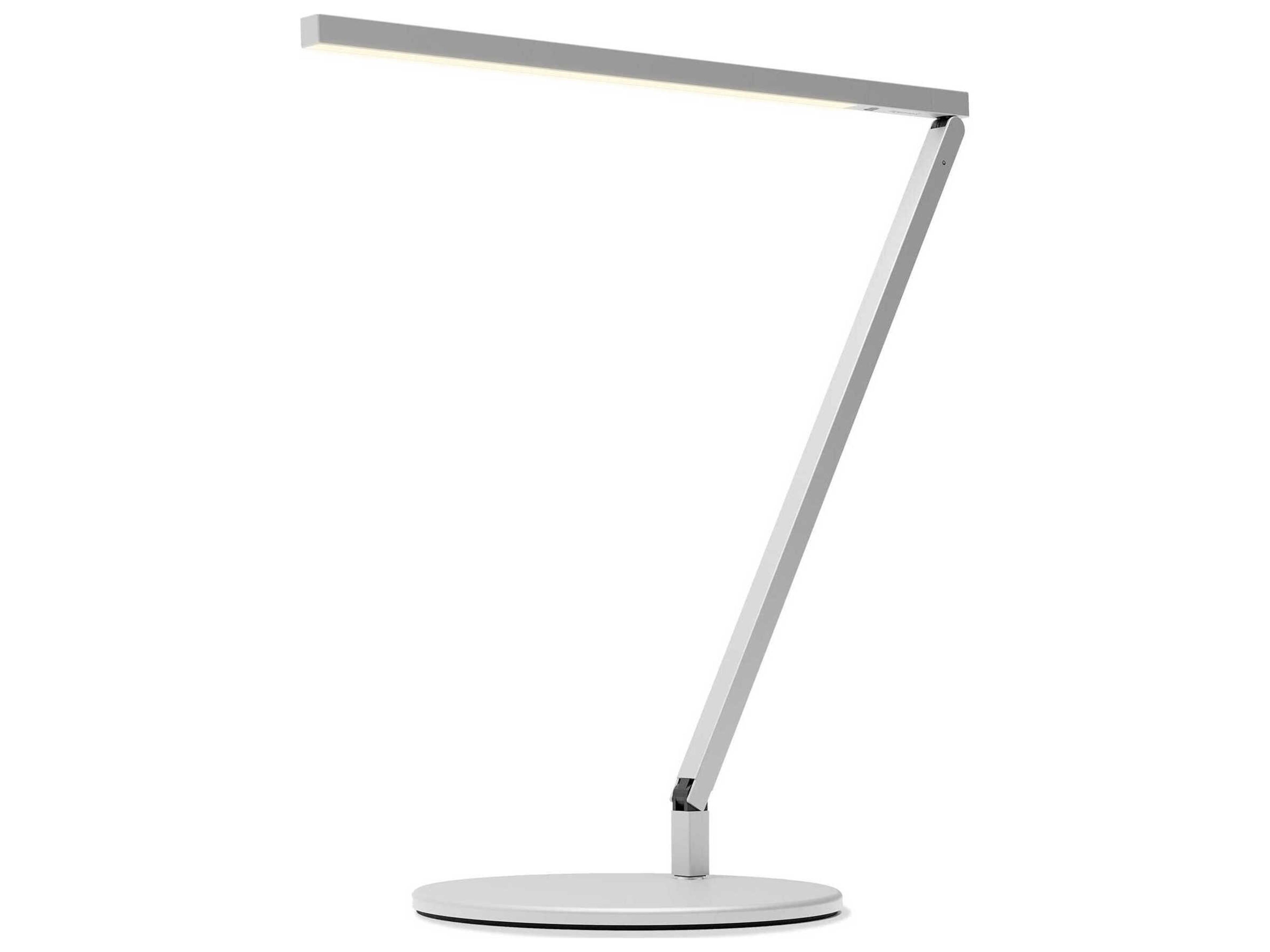 Koncept Z-bar Silver Desk Lamp