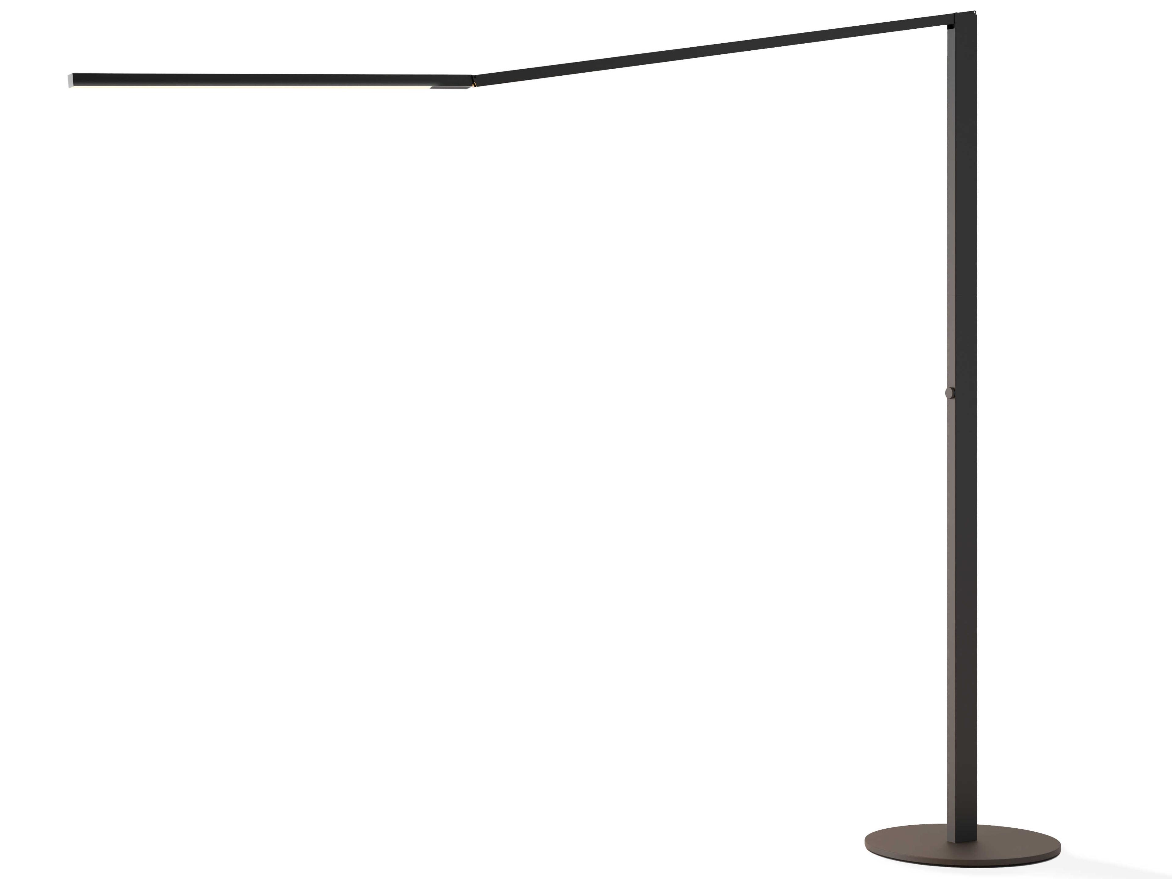 Koncept Z-bar Matte Black Floor Lamp