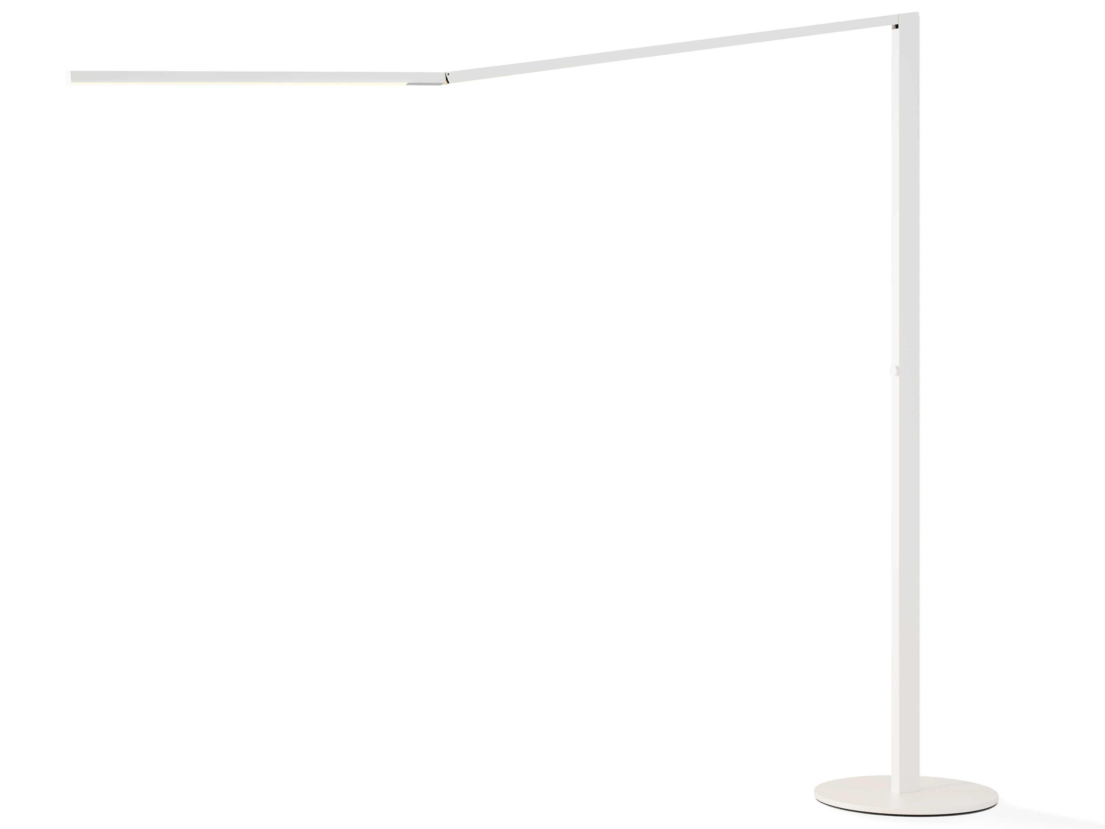 Koncept Z-bar Matte White Floor Lamp