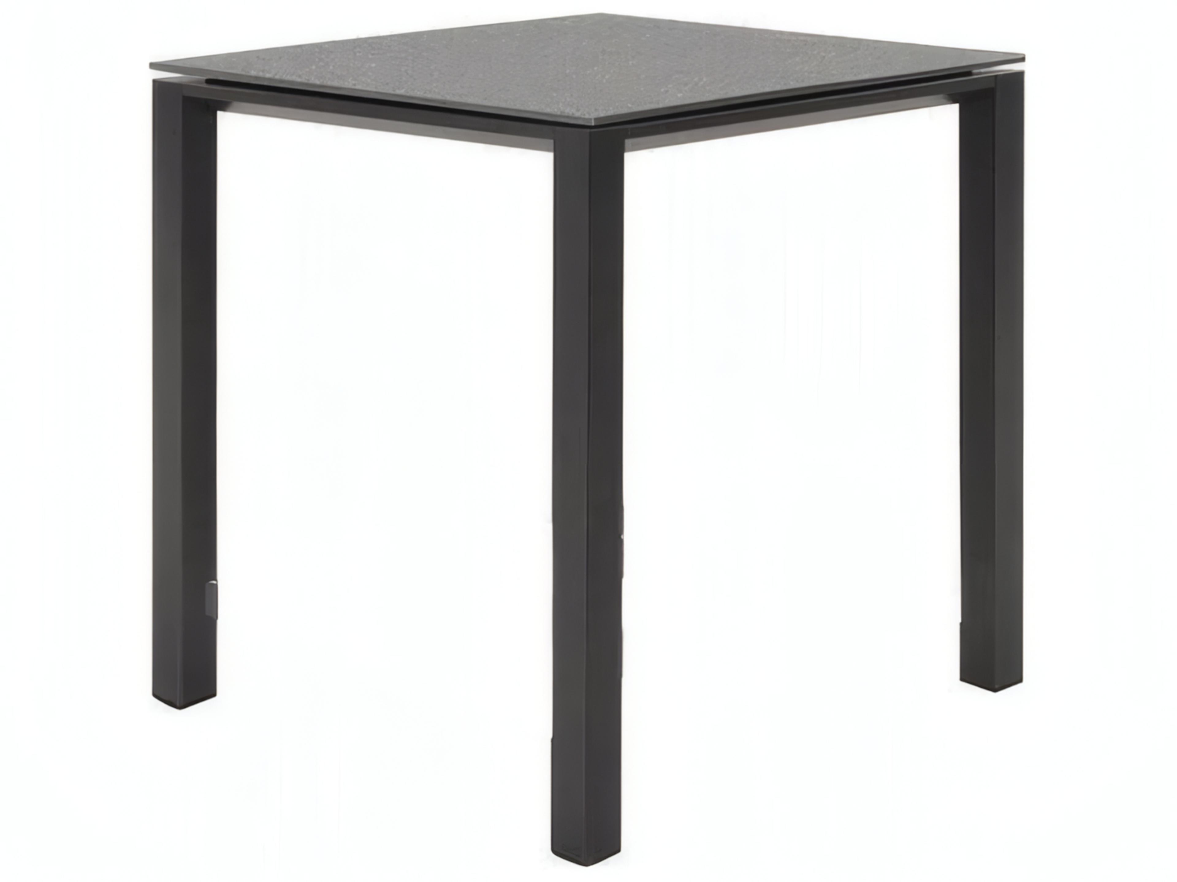 Kettler Concept Aluminum Lava Rectangular Ceramic Top Patio Dining Table