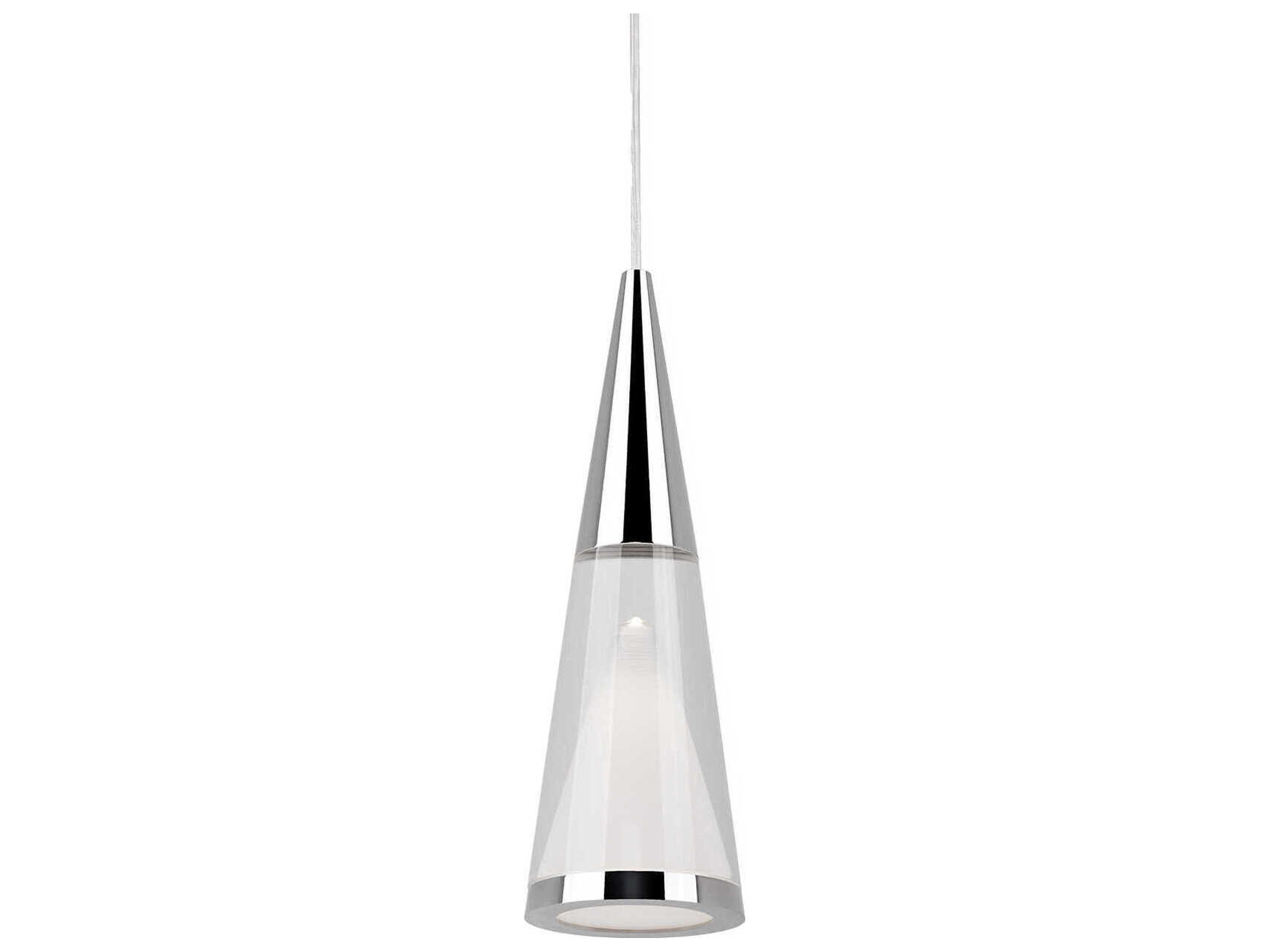 Kuzco Lighting Malabar Chrome Mini Pendant
