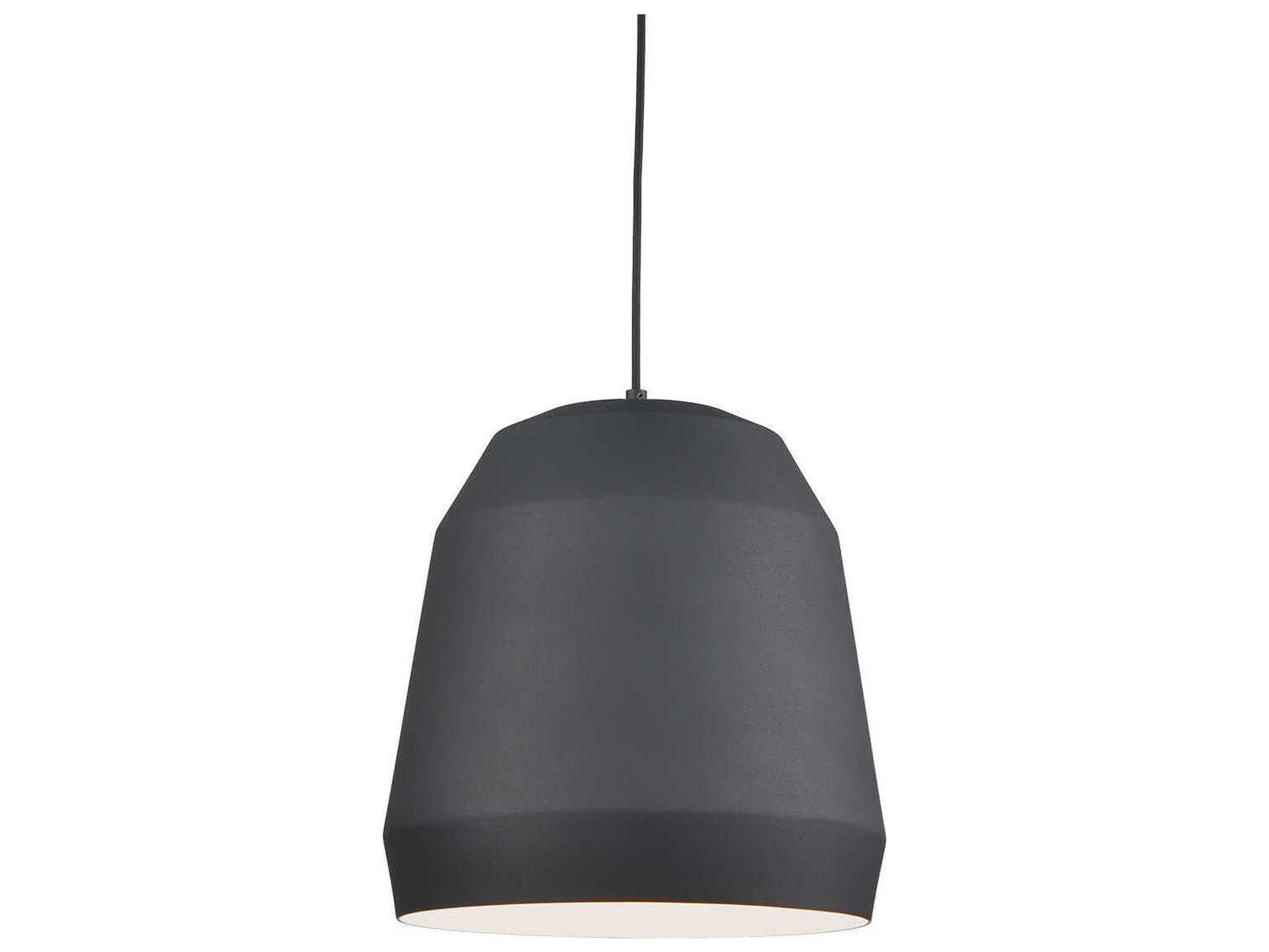 Kuzco Lighting Sedona 1-Light Black Pendant