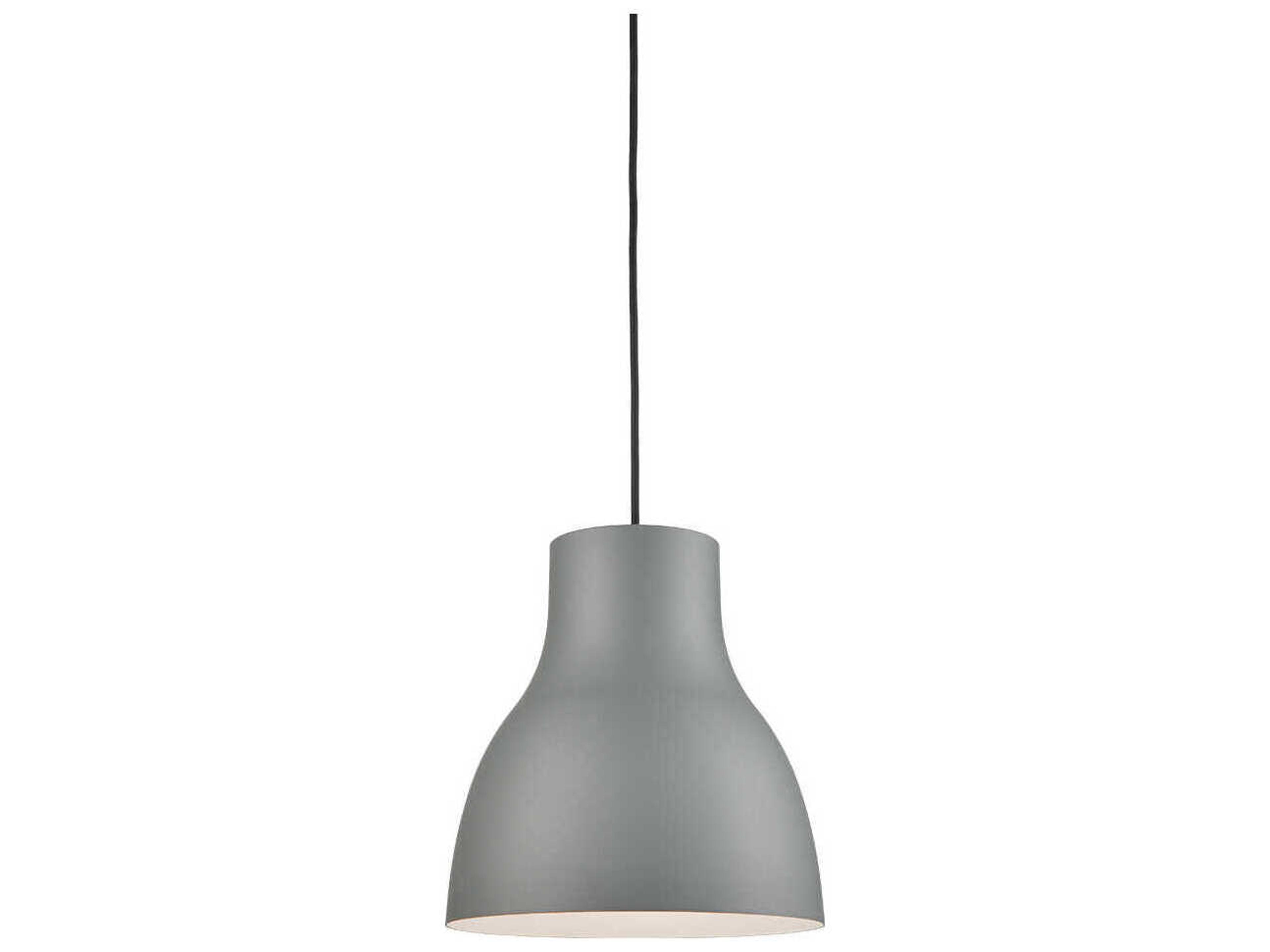 Kuzco Lighting Cradle 1-Light Gray Pendant