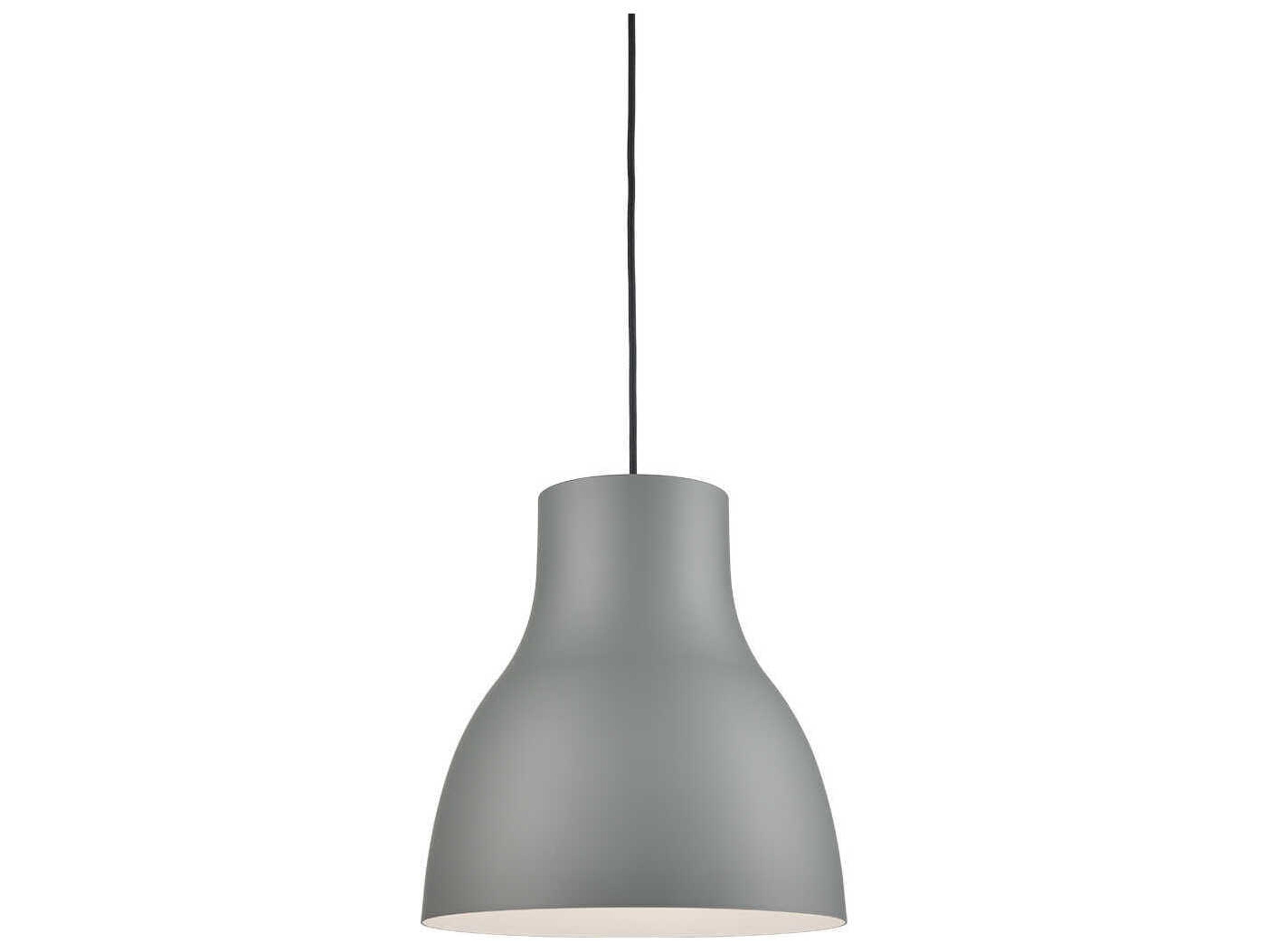 Kuzco Lighting Cradle 1-Light Gray Pendant