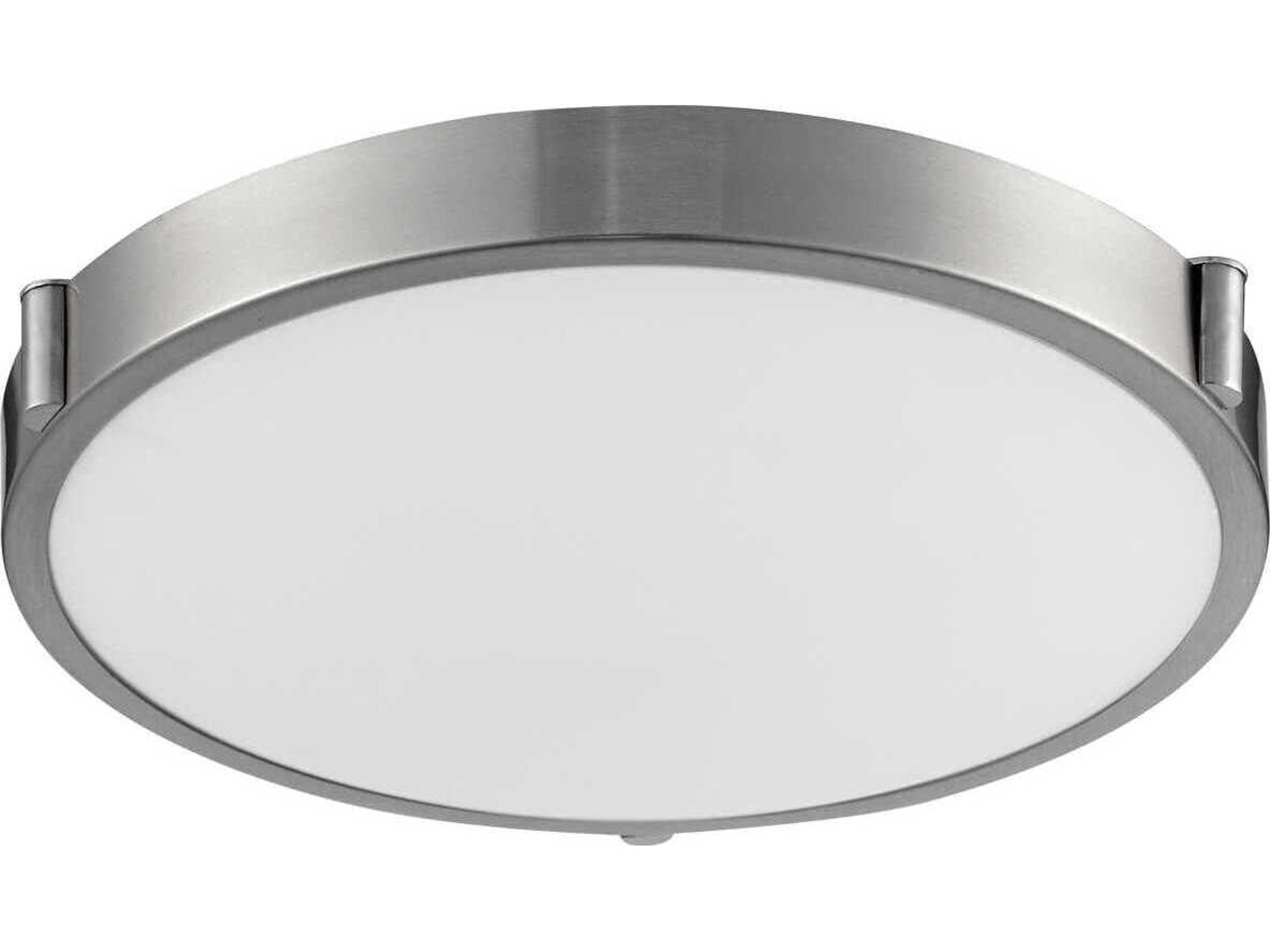 Kuzco Lighting Floyd Brushed Nickel Round Flush Mount