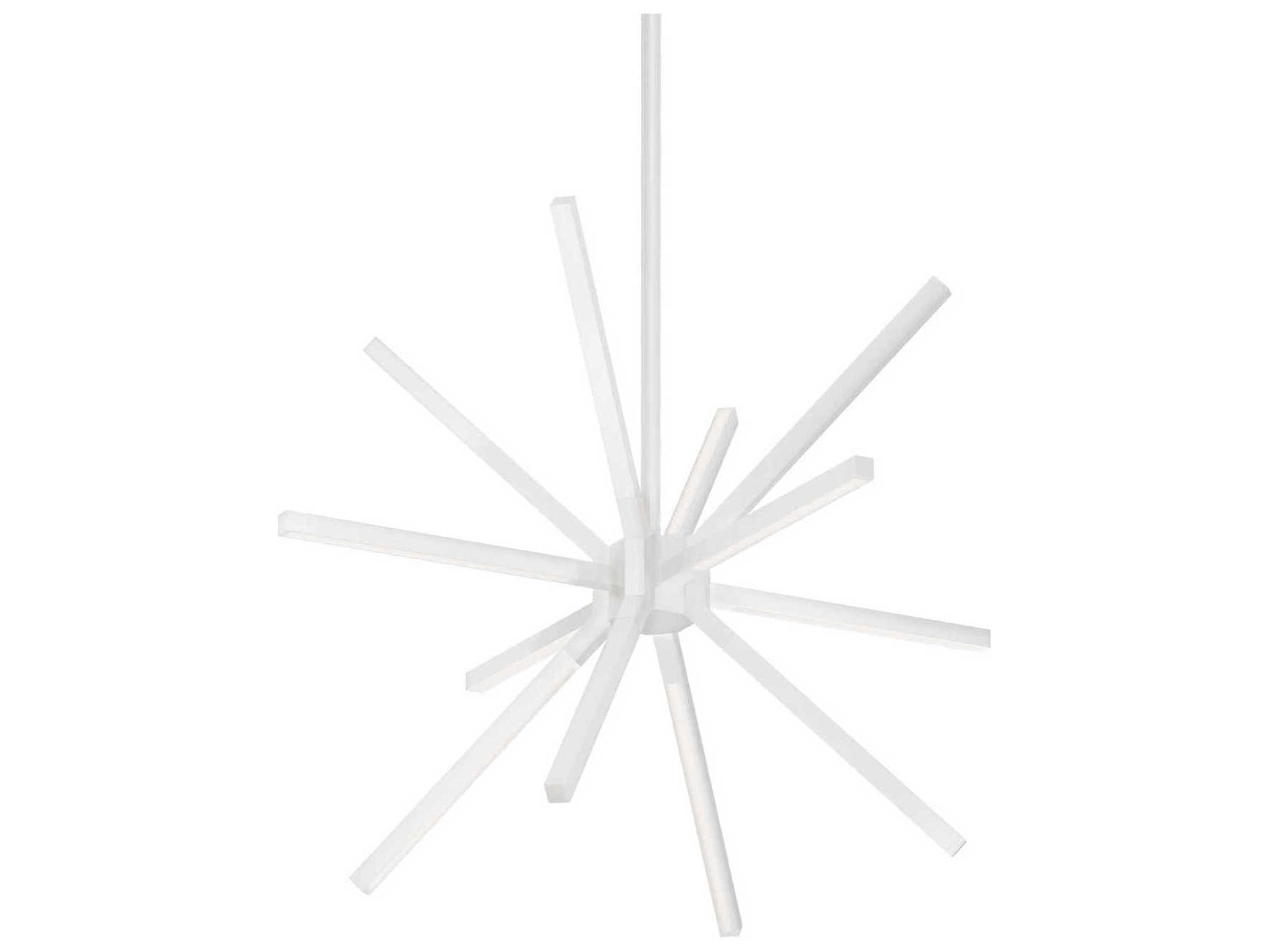 Kuzco Lighting Sirius Minor White Sputnik Chandelier