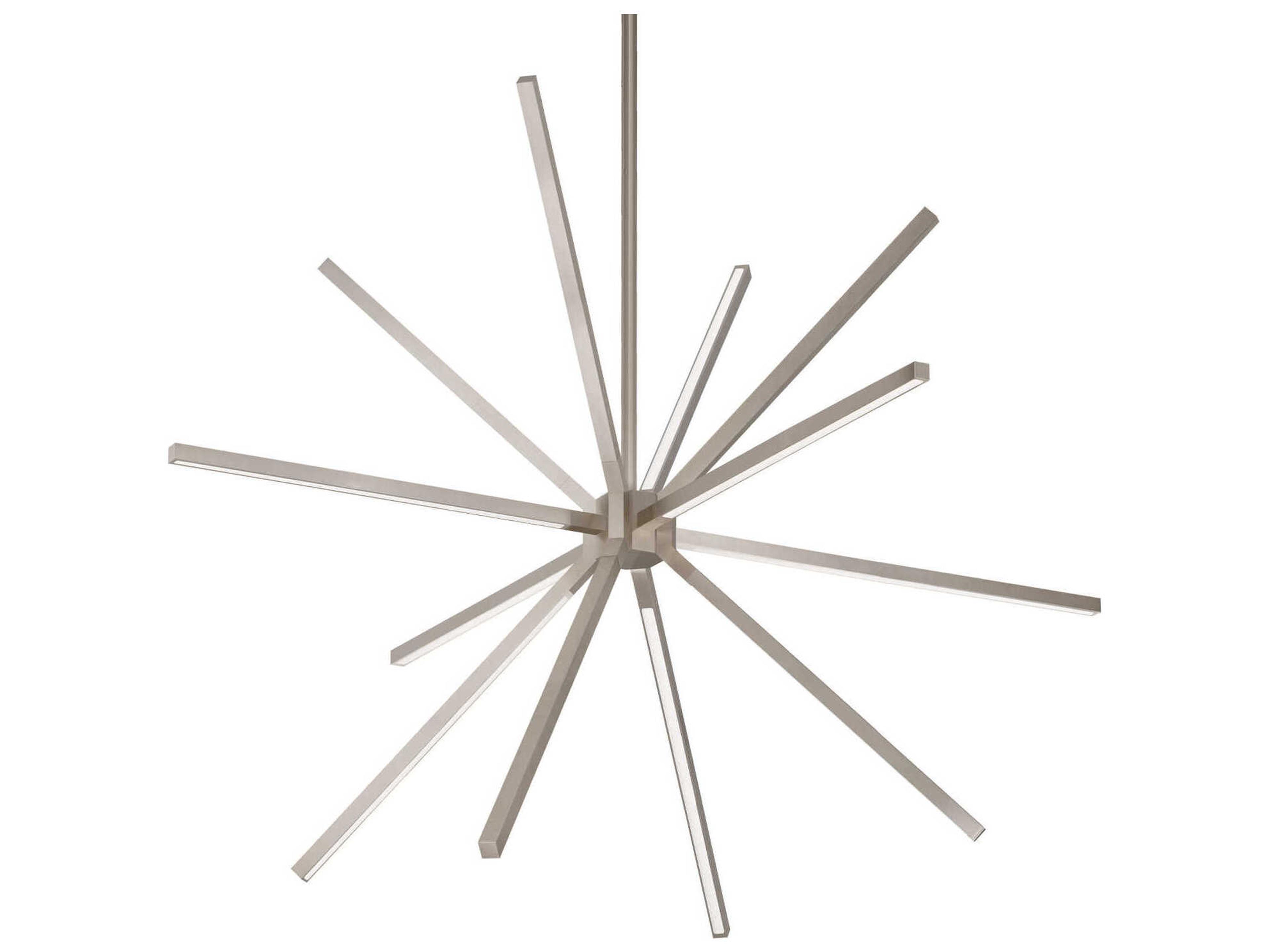 Kuzco Lighting Sirius Minor Brushed Nickel Sputnik Chandelier