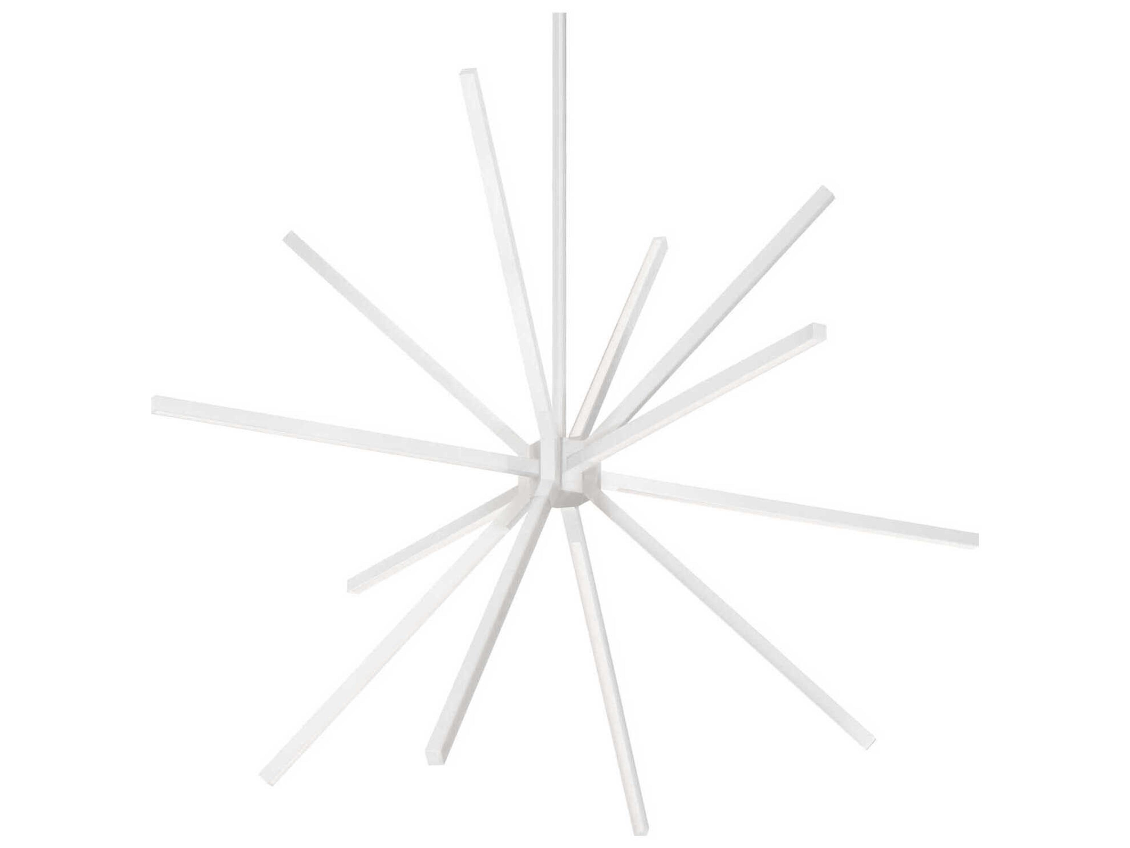 Kuzco Lighting Sirius Minor White Sputnik Chandelier