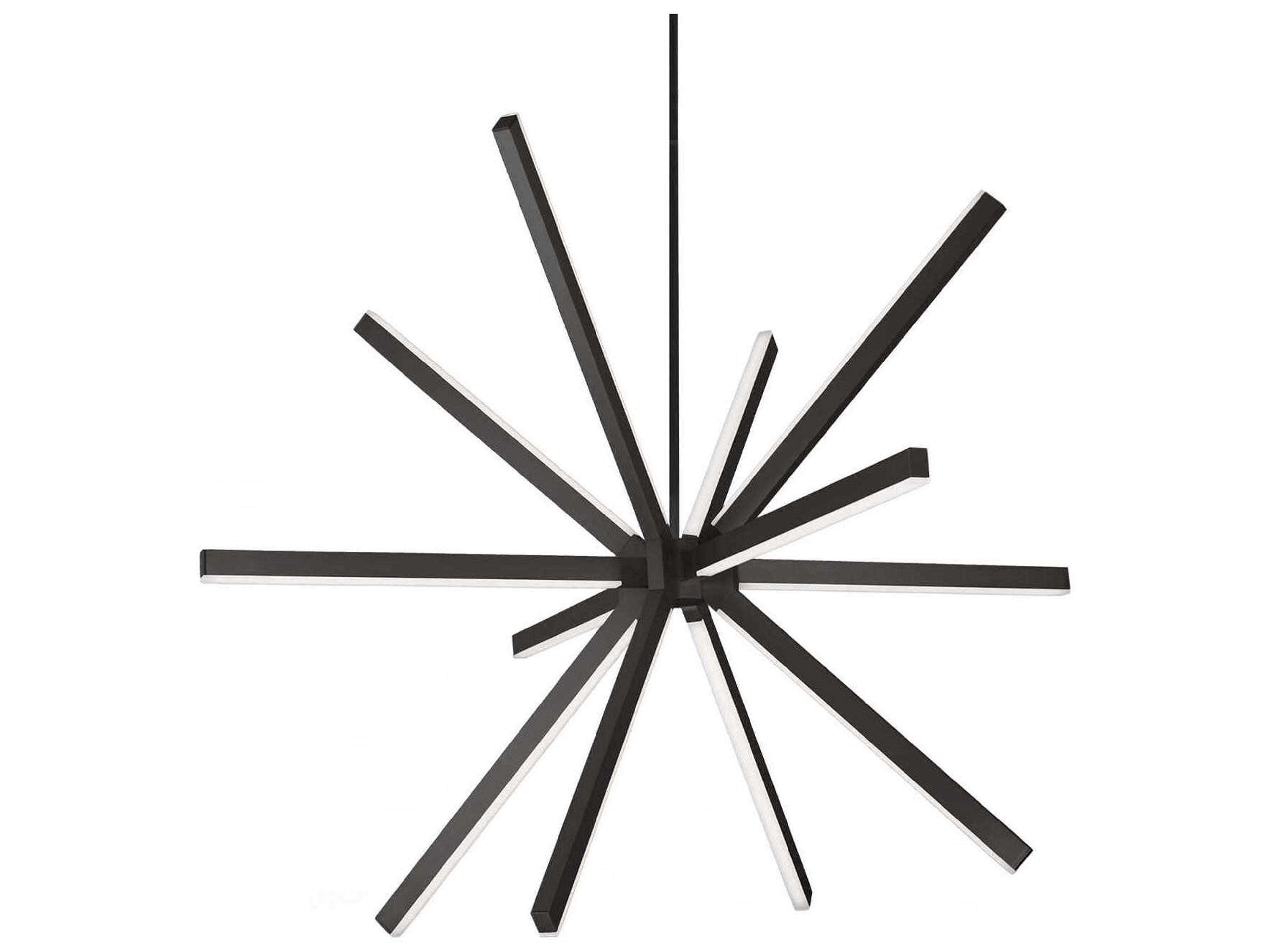 Kuzco Lighting Sirius Black Sputnik Chandelier