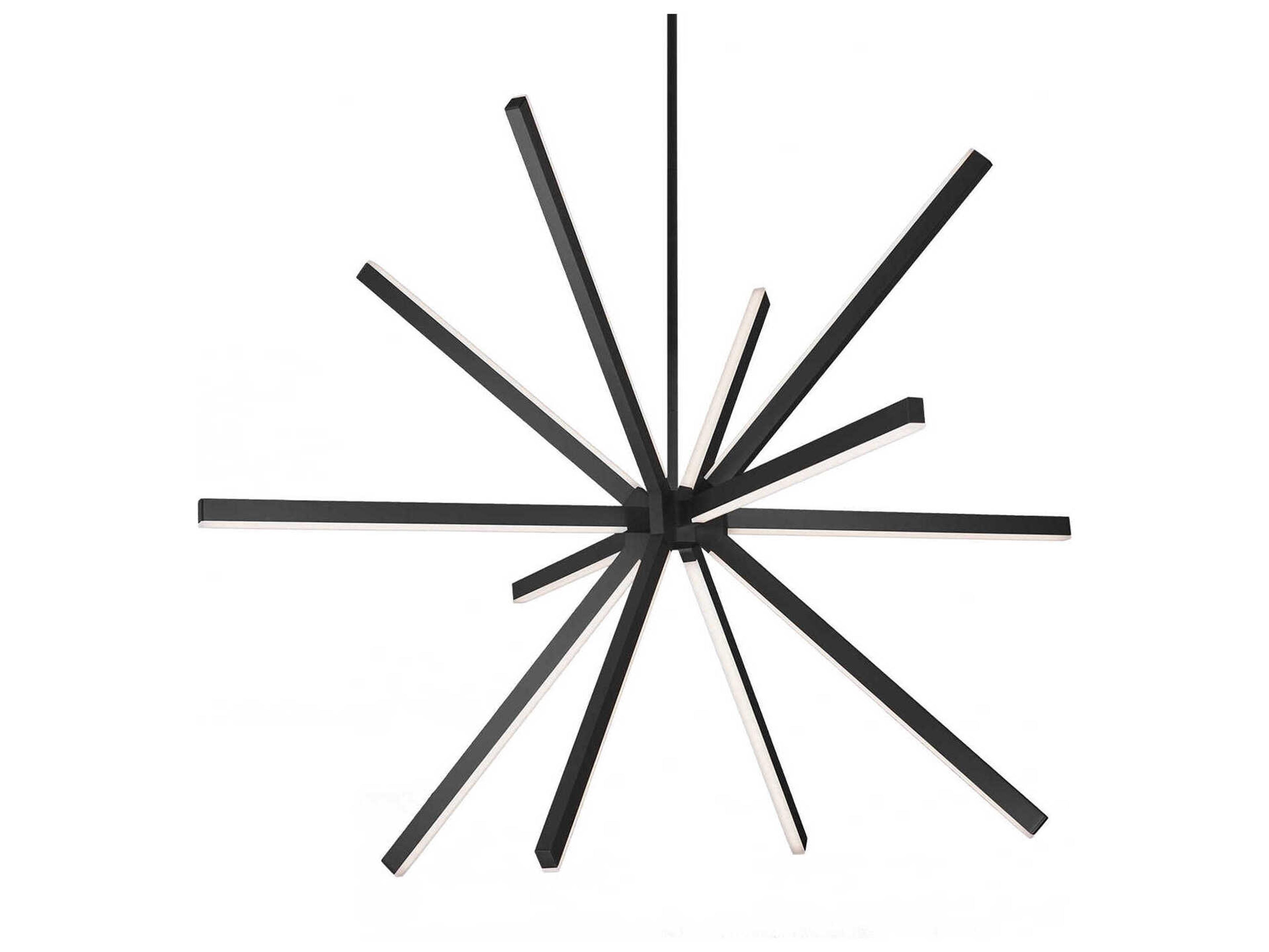 Kuzco Lighting Sirius Black Sputnik Chandelier