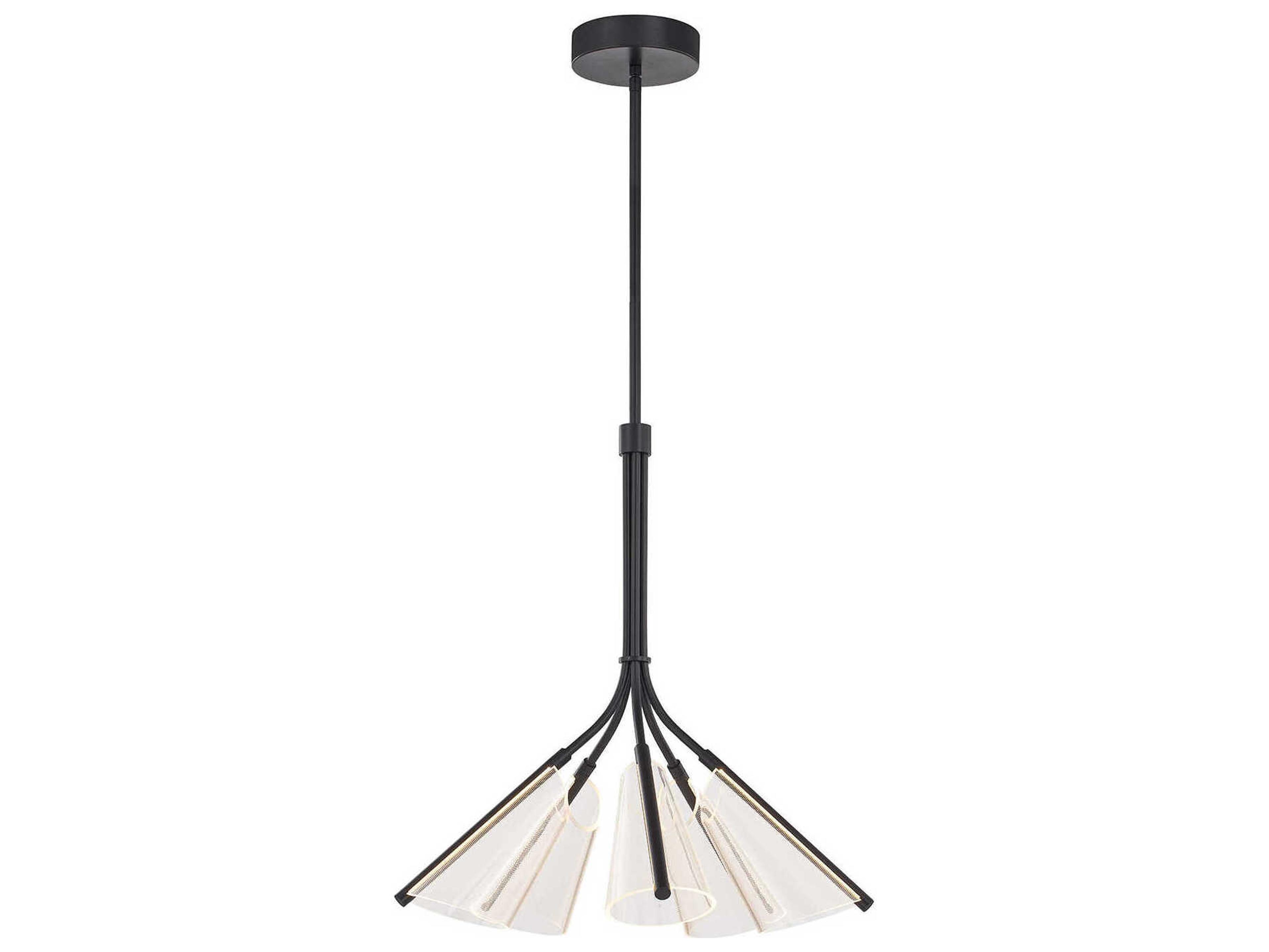 Kuzco Lighting Mulberry Black Chandelier