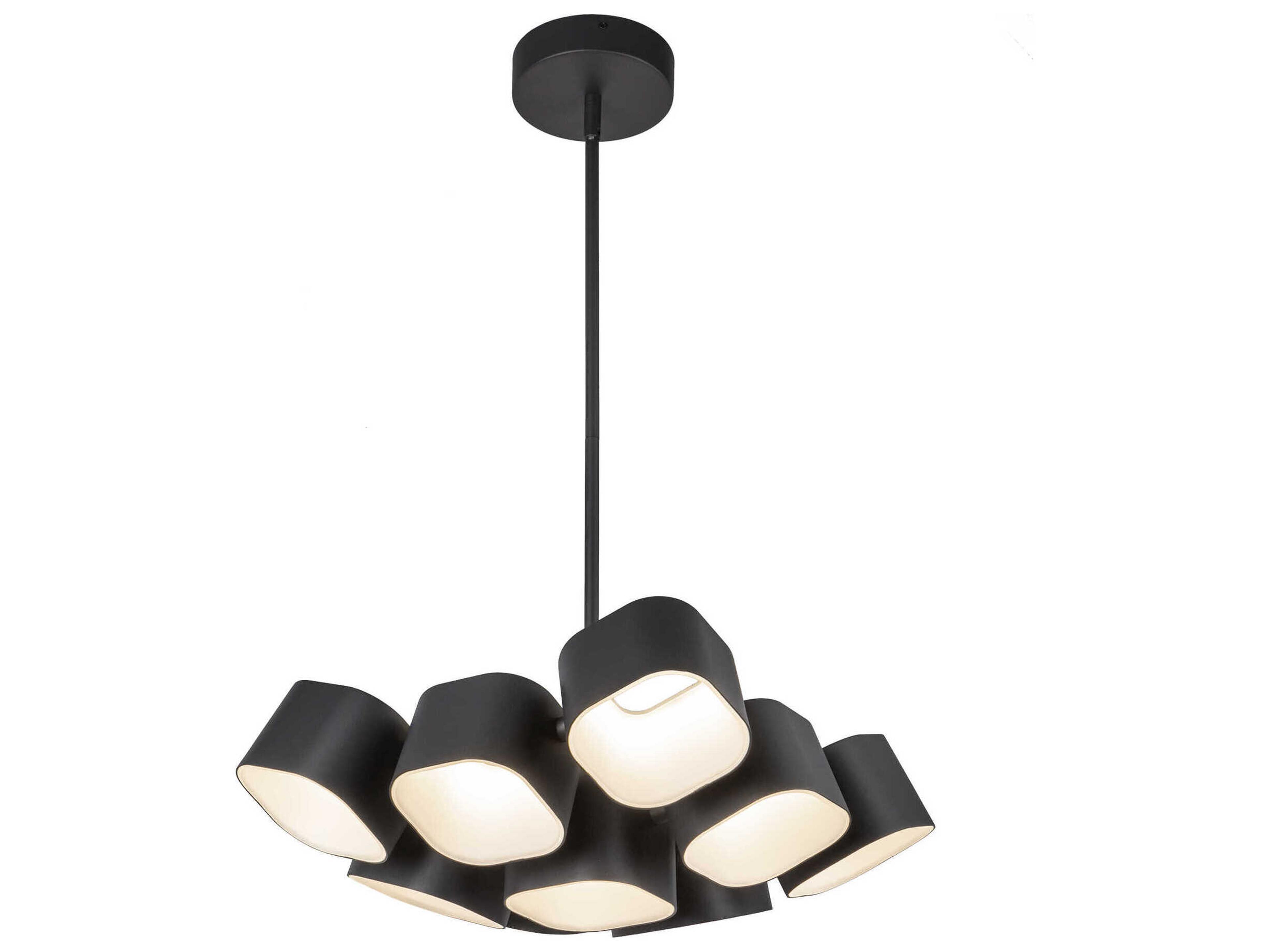 Kuzco Lighting Arena Black Geometric Pendant