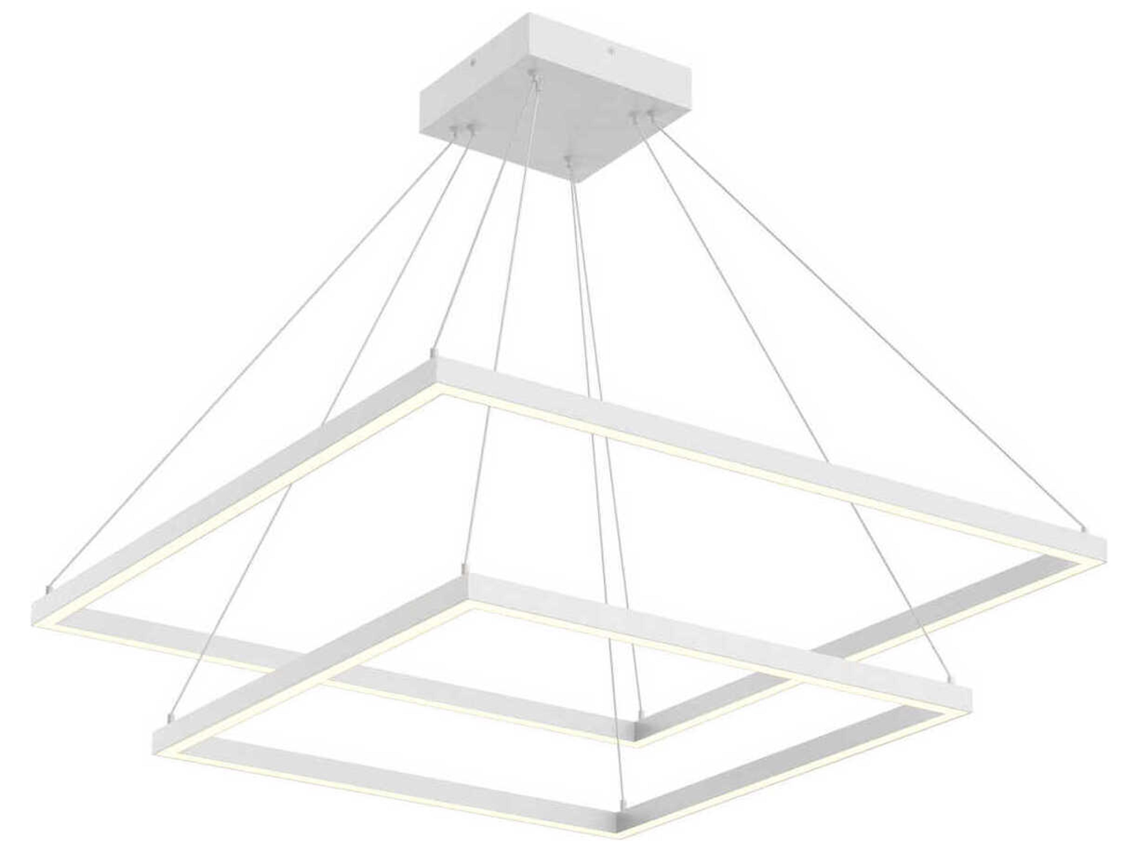 Kuzco Lighting Piazza White Chandelier