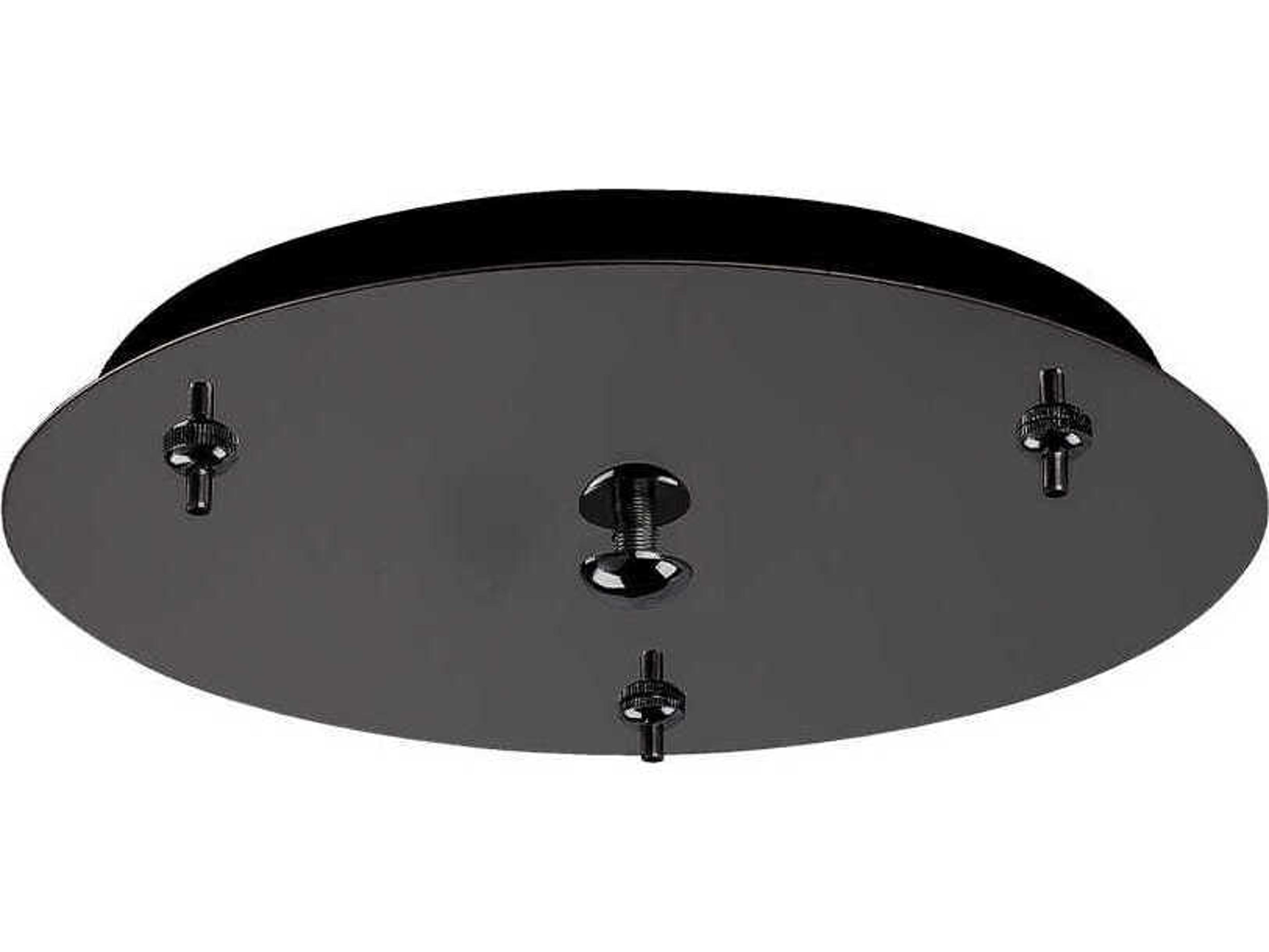 Kuzco Lighting Black Chrome Canopy