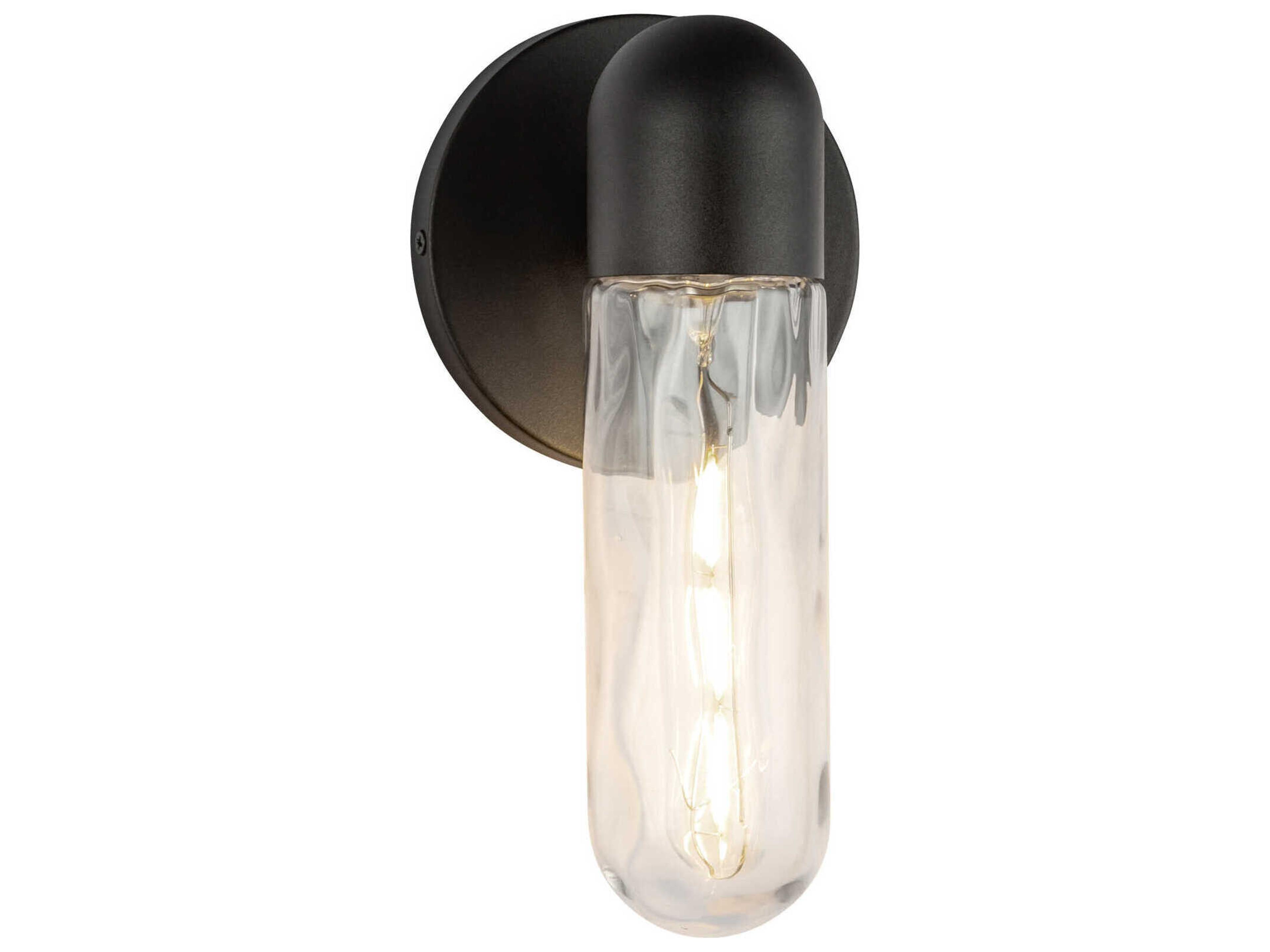 Kuzco Lighting Lima 1-Light Black Wall Sconce