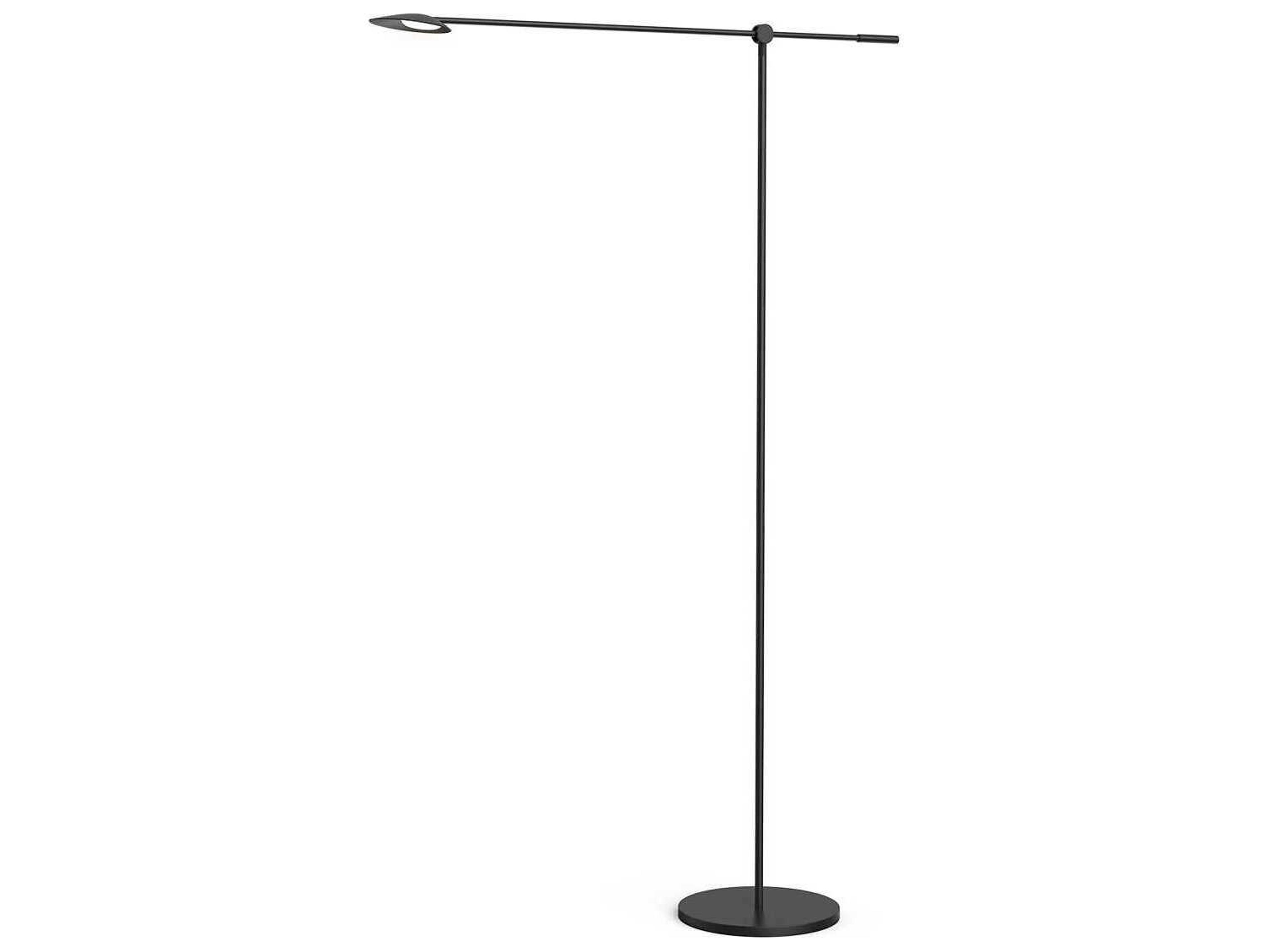 Kuzco Lighting Rotaire Black Floor Lamp