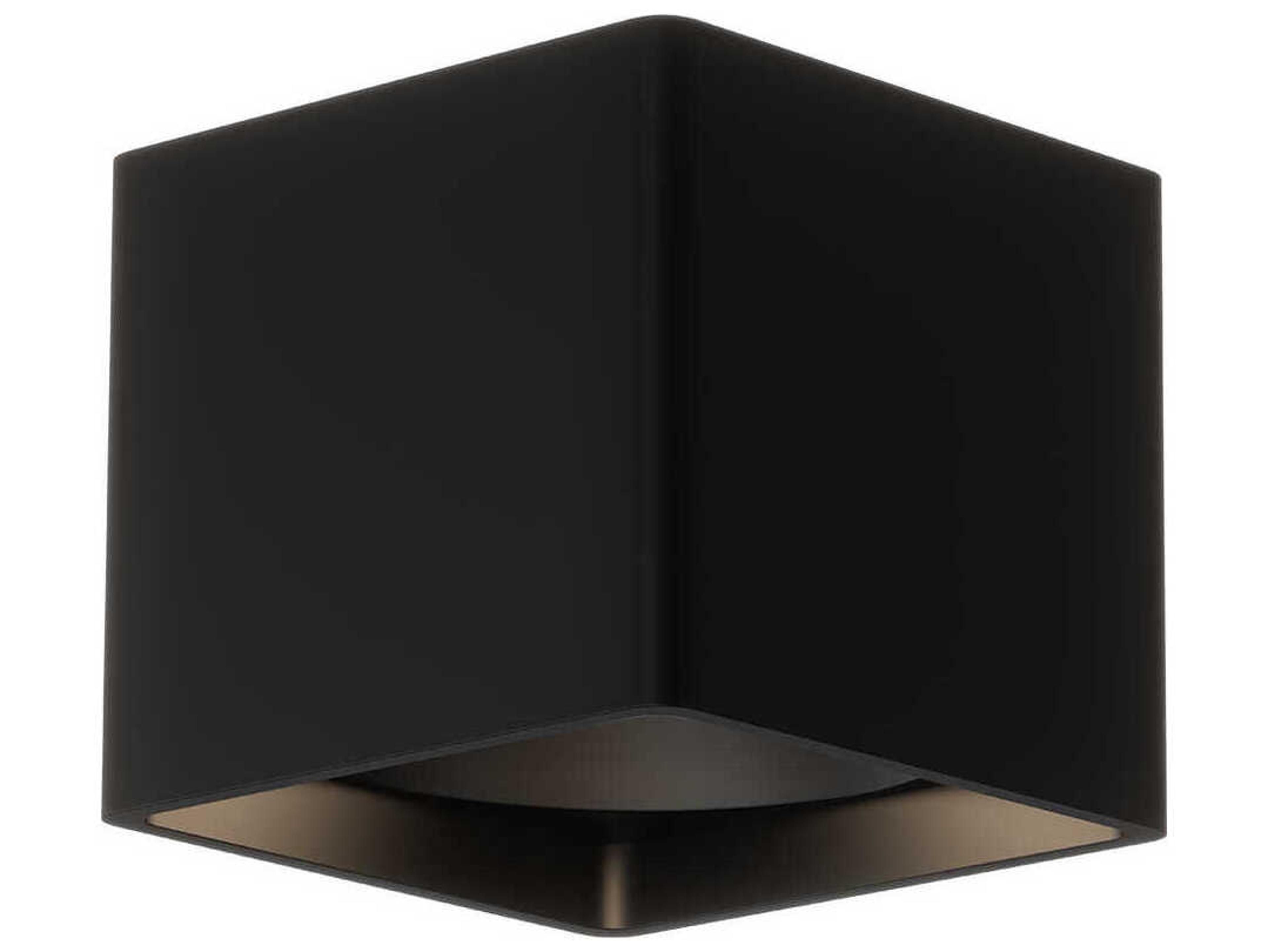 Kuzco Lighting Falco Black Flush Mount