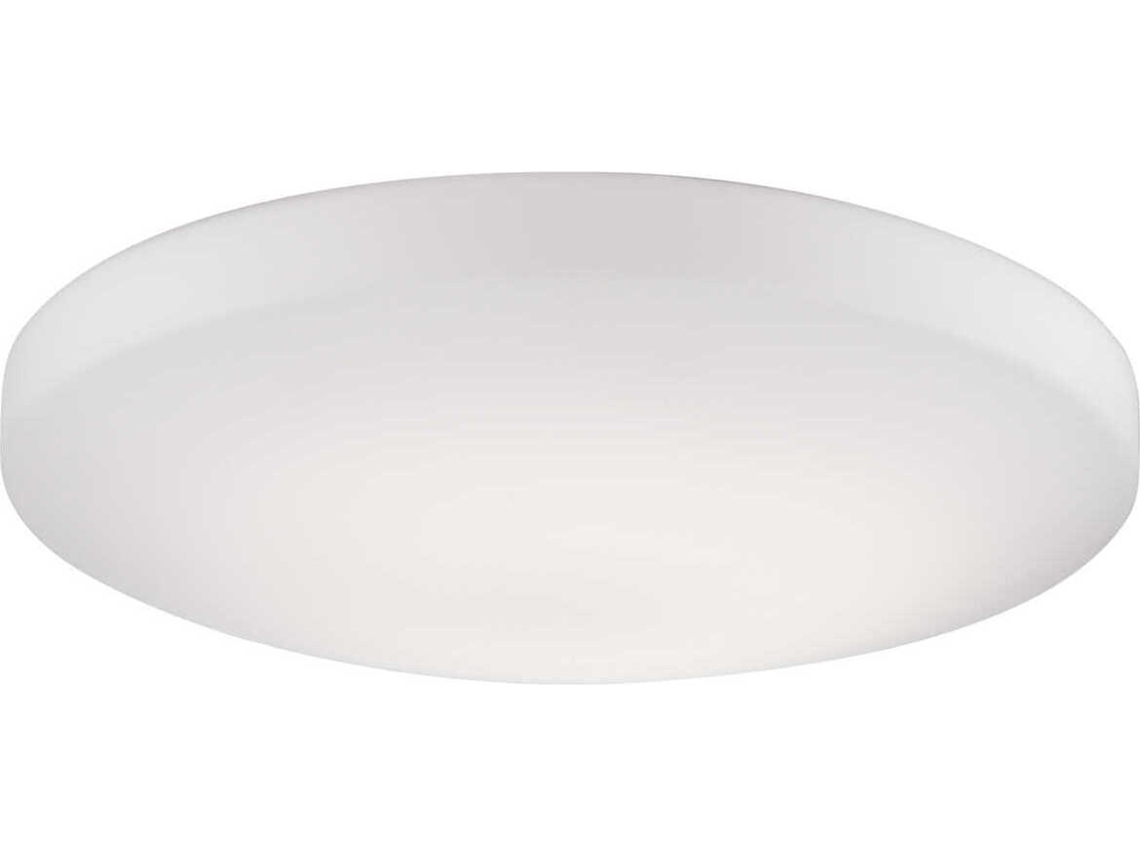 Kuzco Lighting Trafalgar White Round Flush Mount