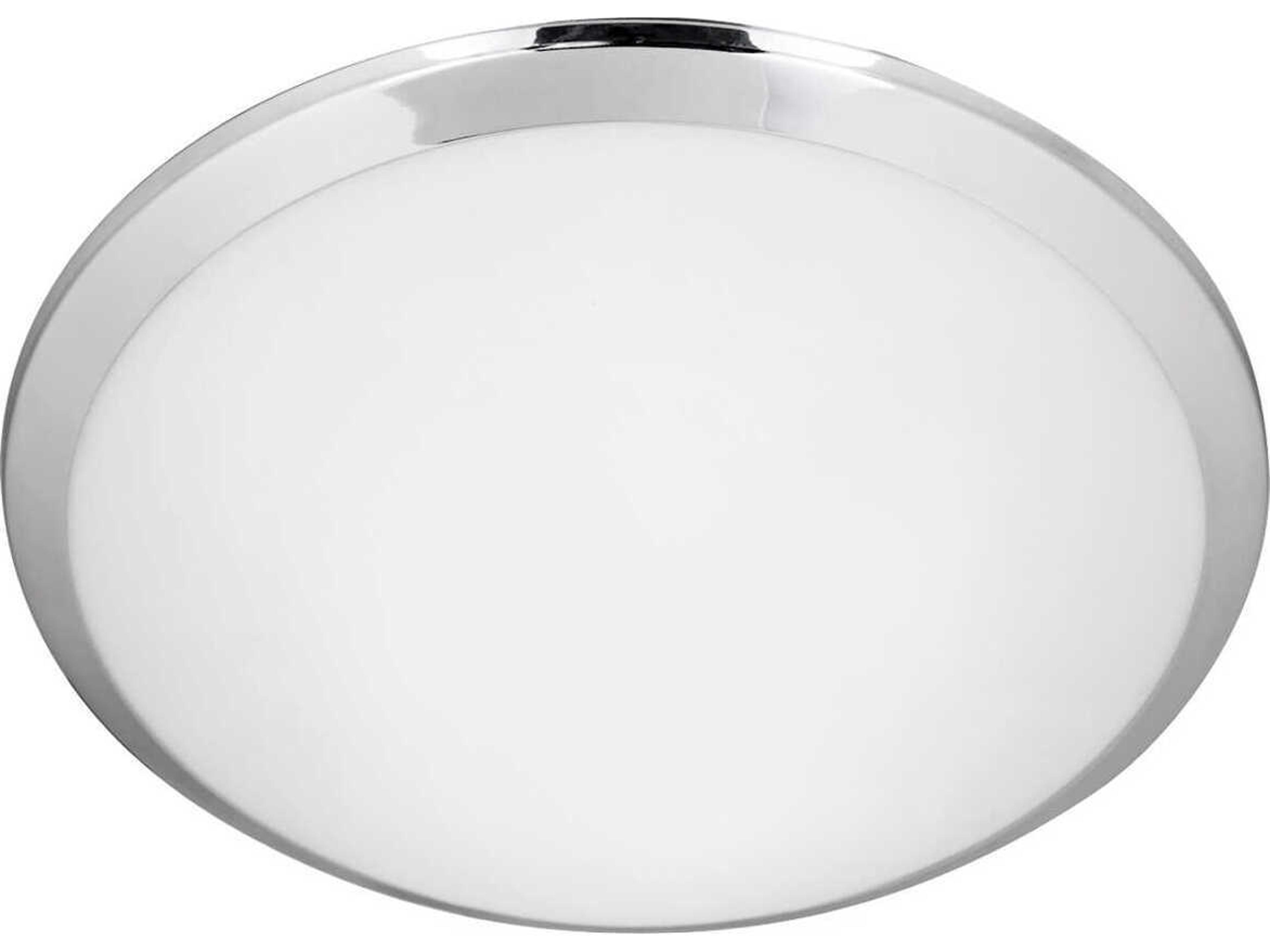Kuzco Lighting Malta Chrome Round Flush Mount