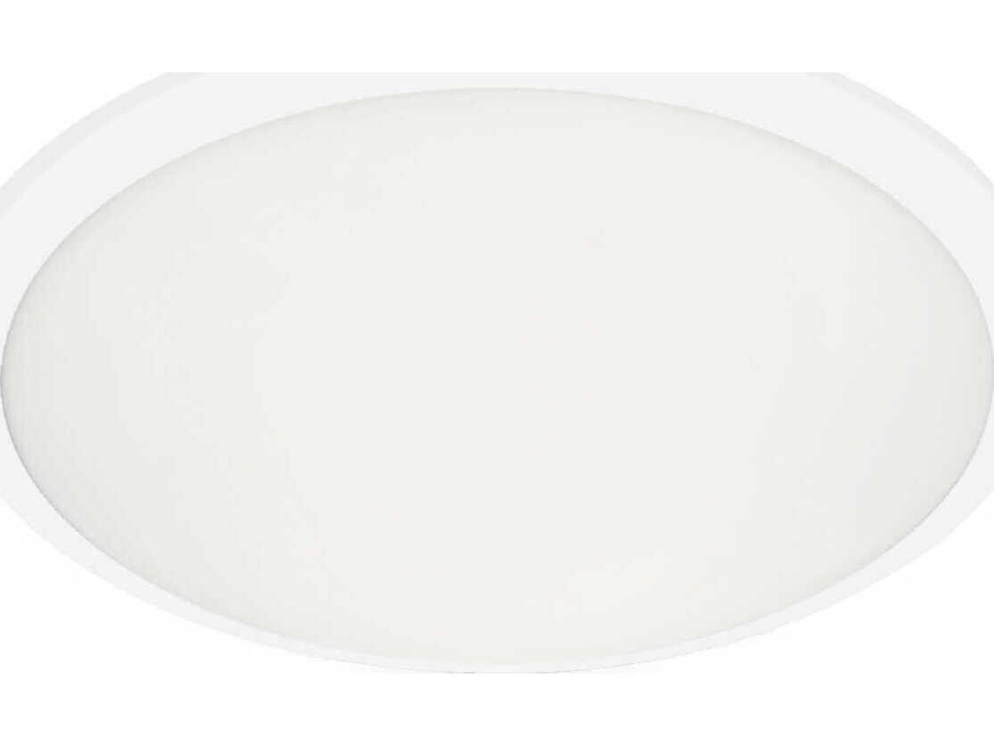 Kuzco Lighting Malta White Round Flush Mount
