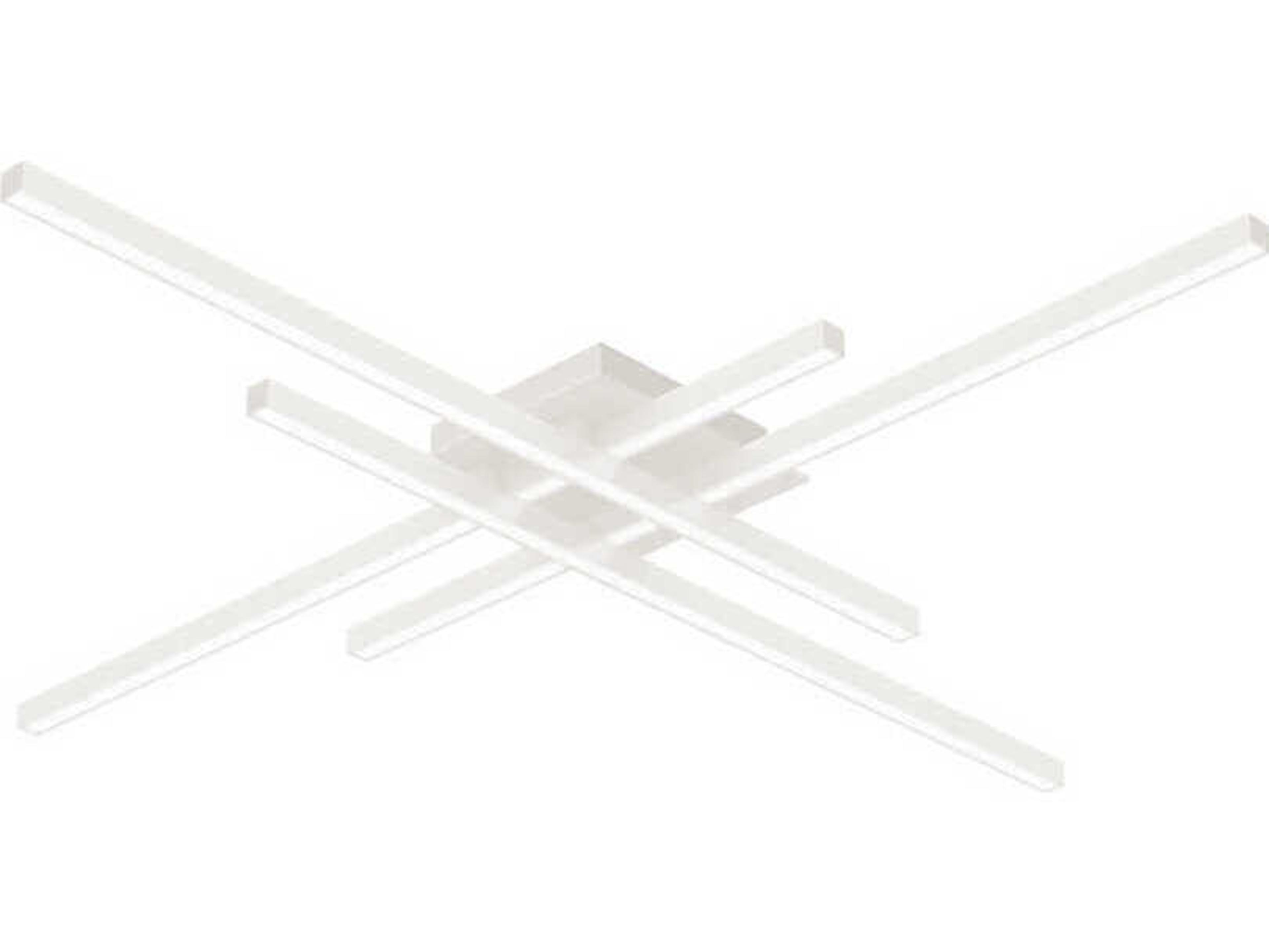 Kuzco Lighting Vega Minor White Linear Flush Mount