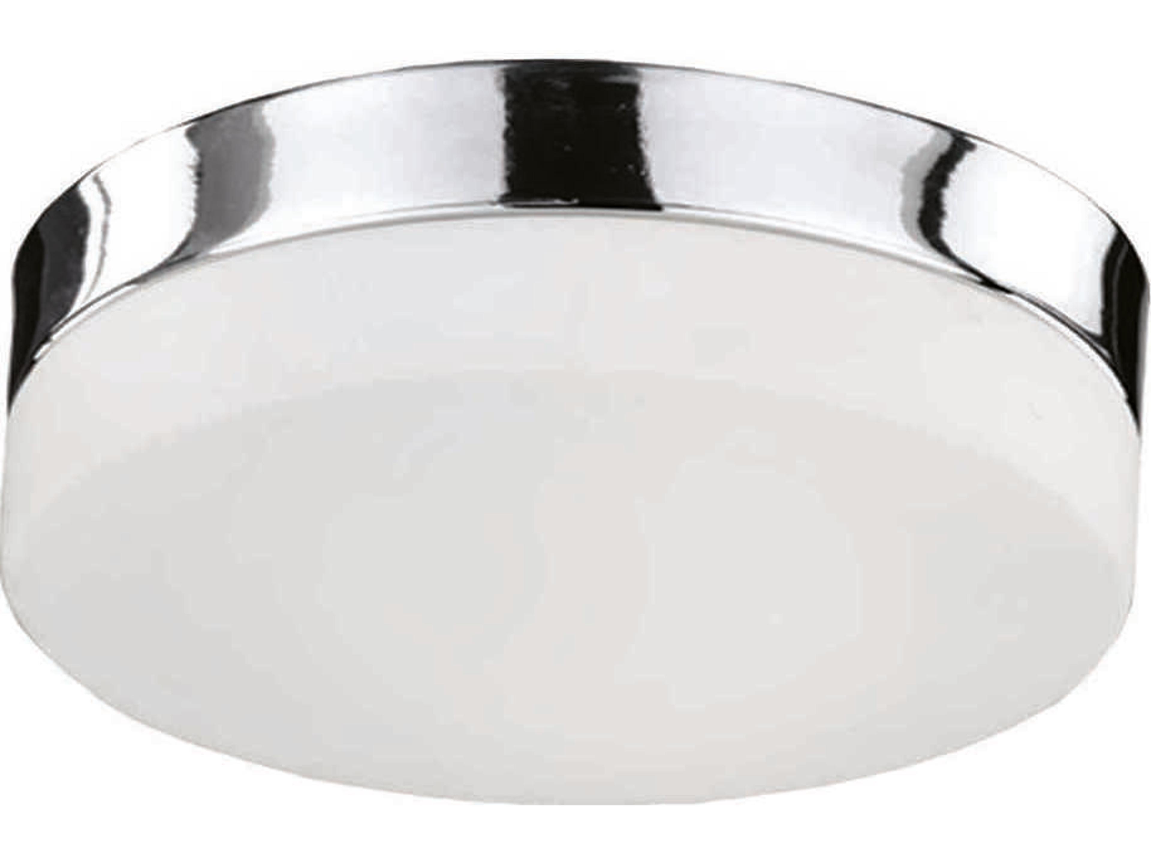 Kuzco Lighting Lomita Chrome Round Flush Mount