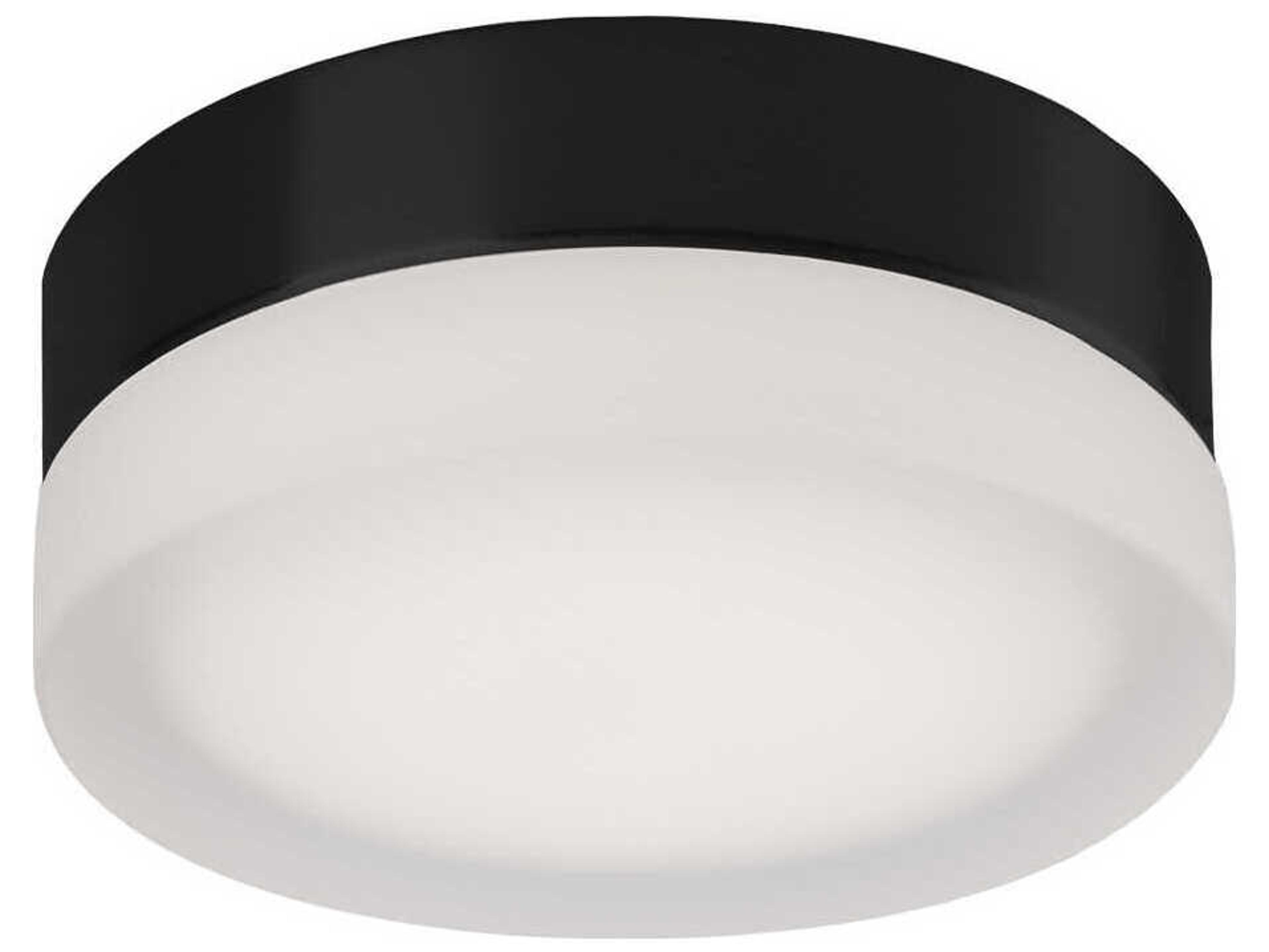 Kuzco Lighting Bedford Black Round Flush Mount