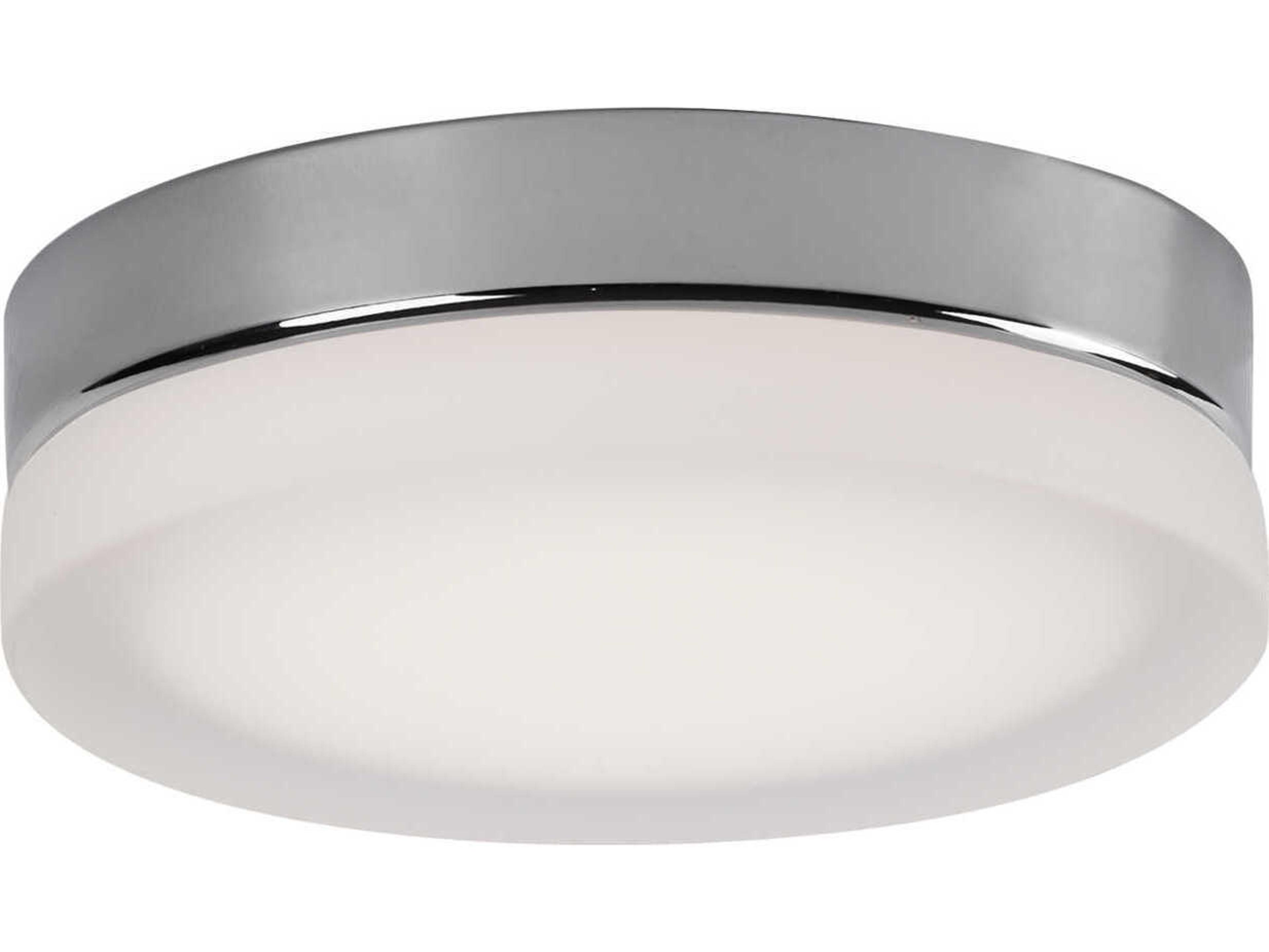 Kuzco Lighting Bedford Chrome Round Flush Mount