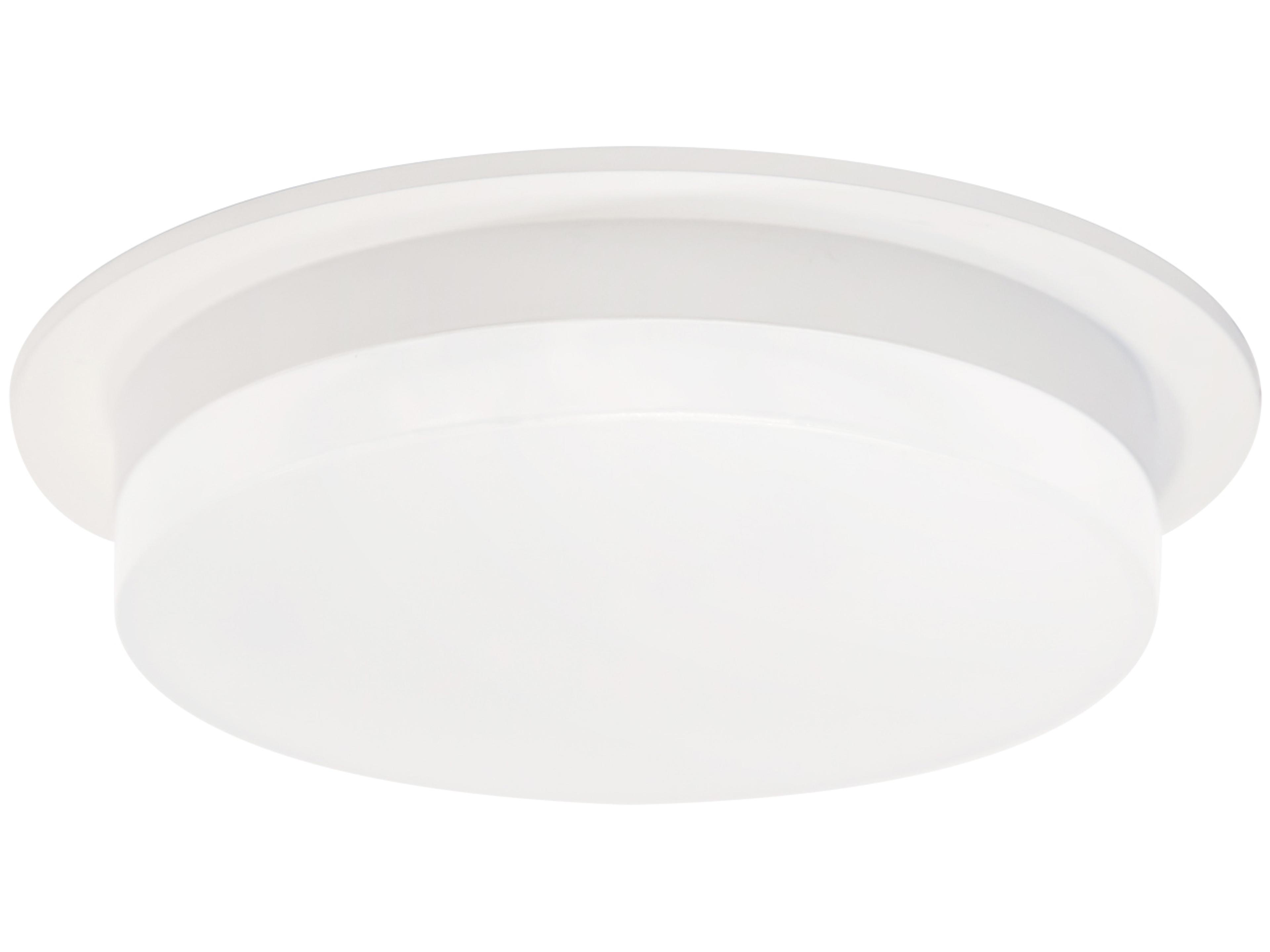 Kuzco Lighting Stockton White Round Flush Mount