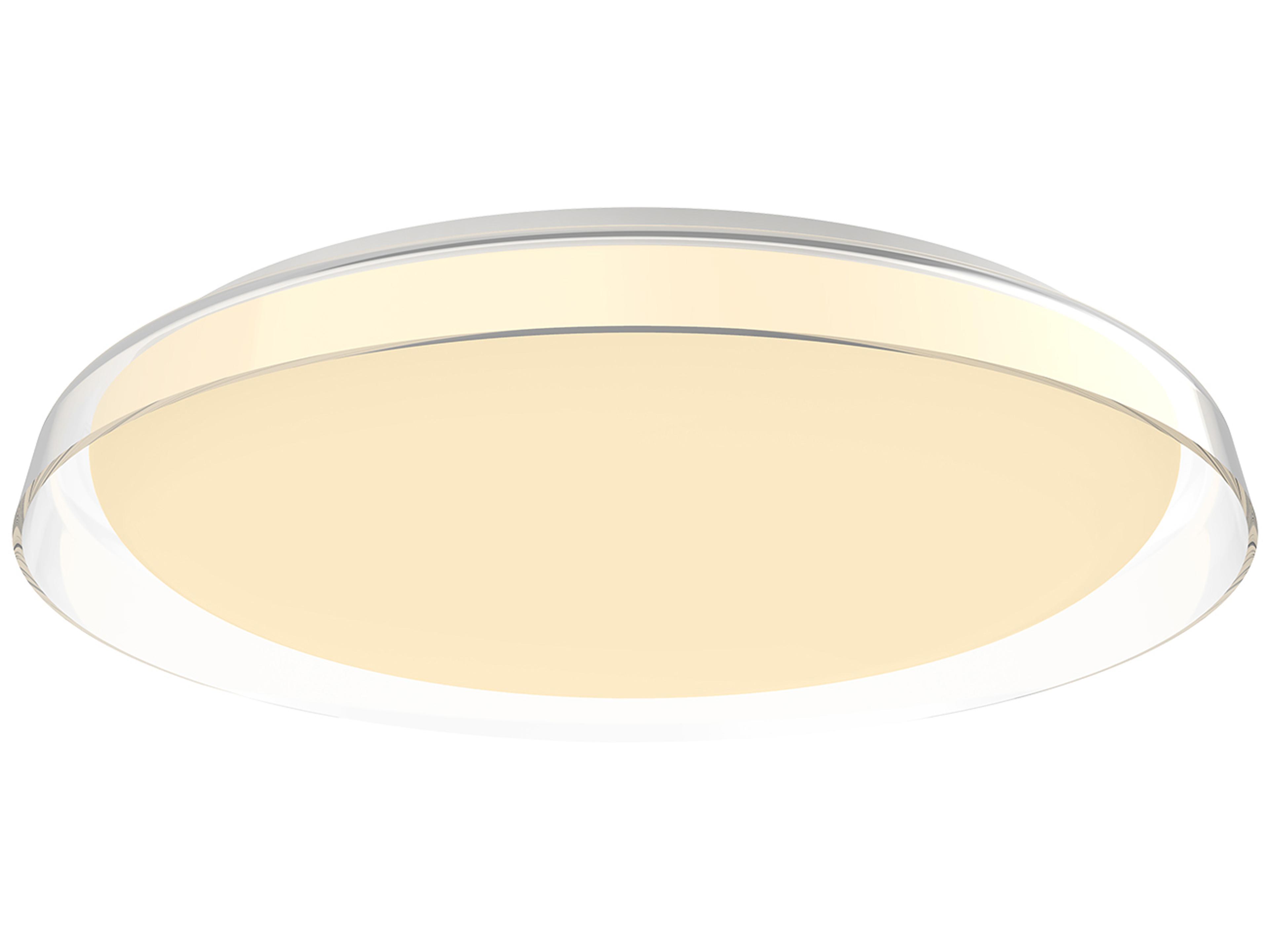 Kuzco Lighting Hampton Clear Round Flush Mount